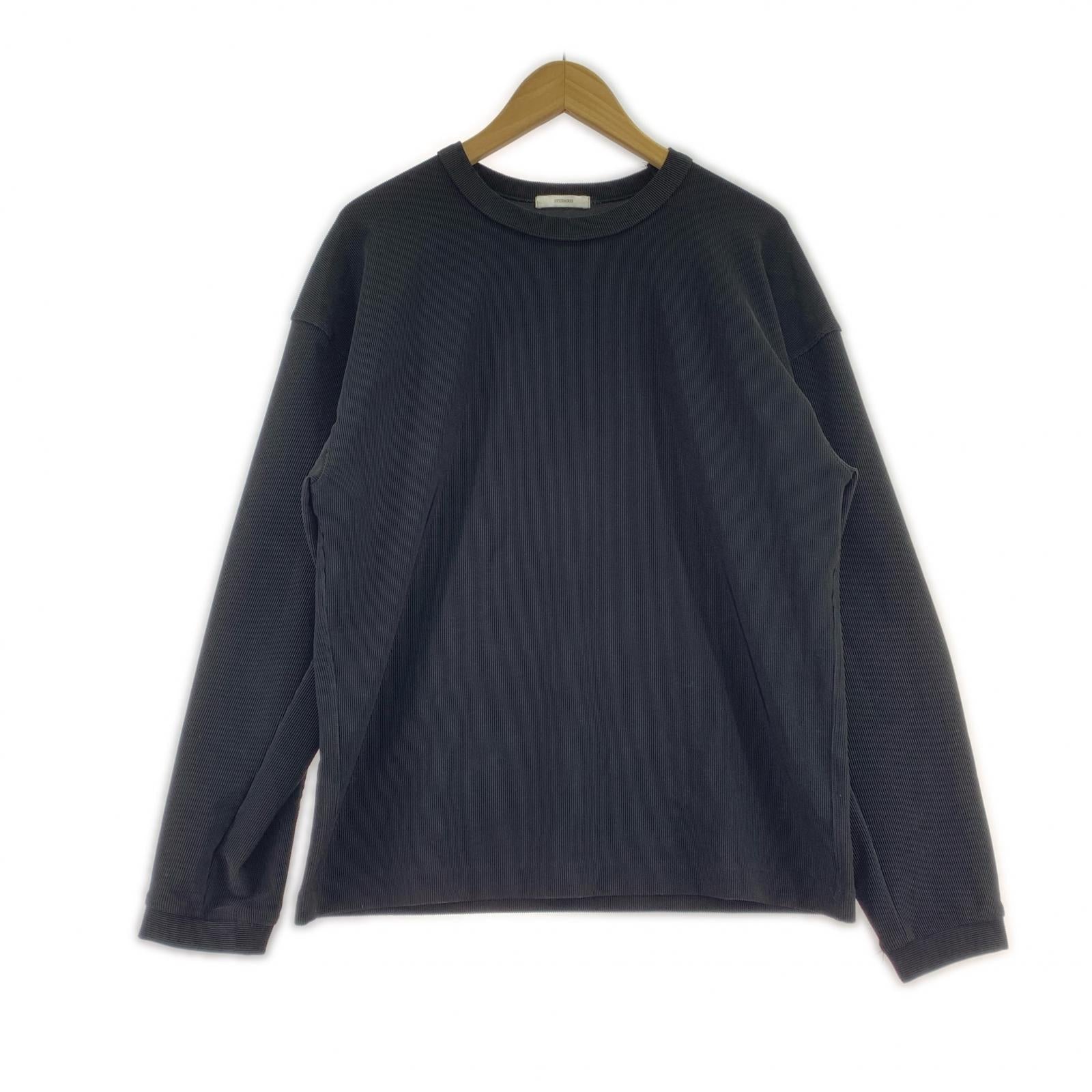 長袖Ｔシャツ ナロープリーツスウェット 115523043 黒 (1) 1 ブラック