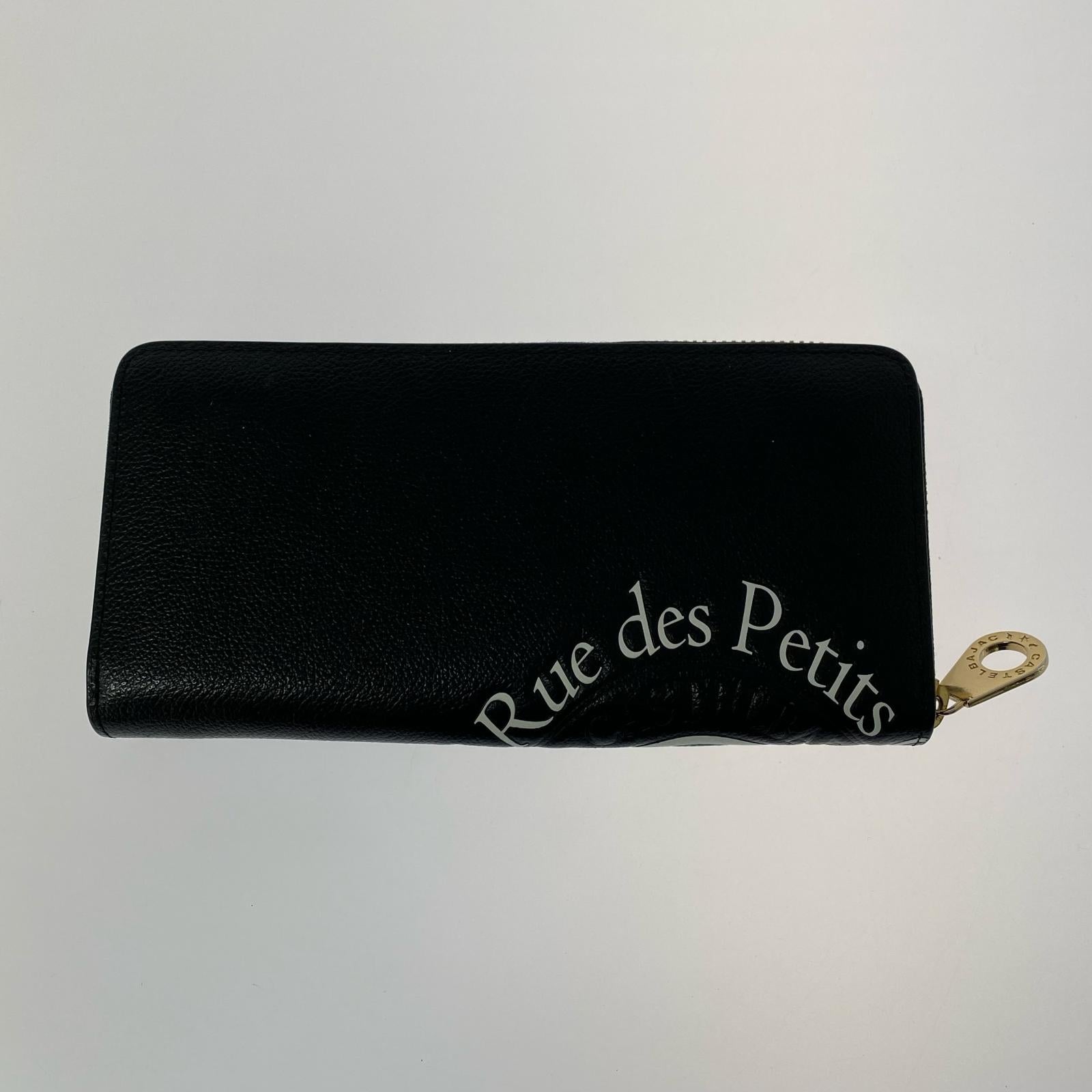 長財布 Castelbajac 長財布 ブラック