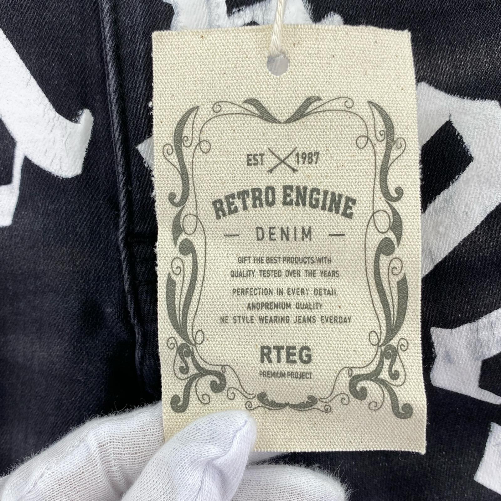 デニムパンツ RTEG O.E LA Denim Long Pant Black S ブラック