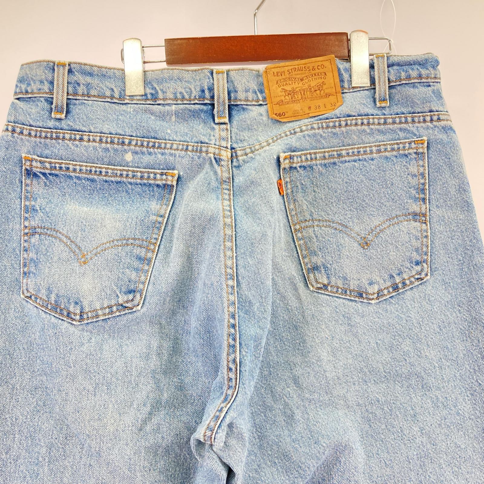 デニムパンツ 560 USA製 38 ブルー
