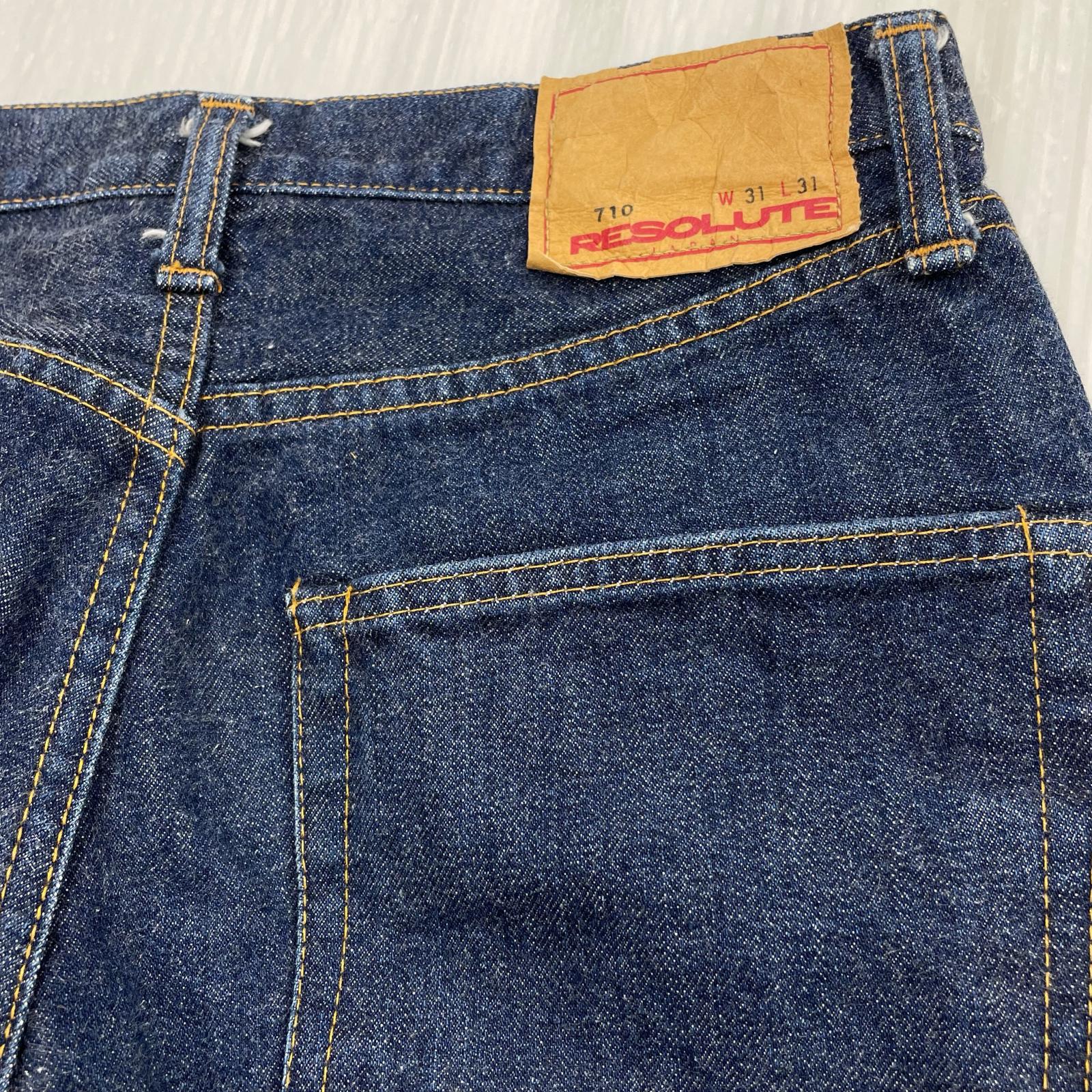 デニムパンツ Resolute 710 W31 IND 31 ブルー