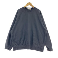 スウェット Hard Terry Crew Neck Sweat S ブラック
