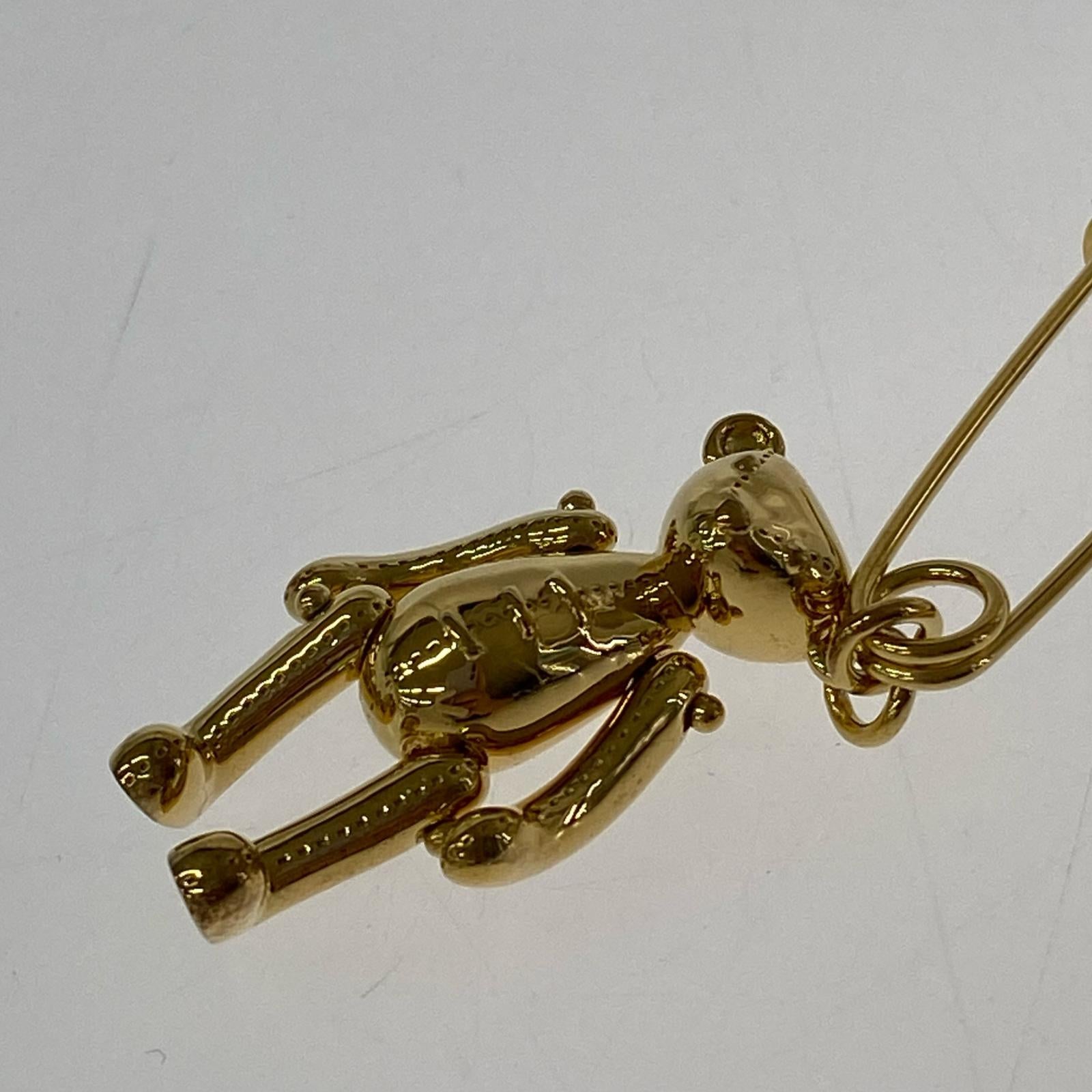 その他アクセサリー BEAR CHARM ゴールドカラー ゴールド