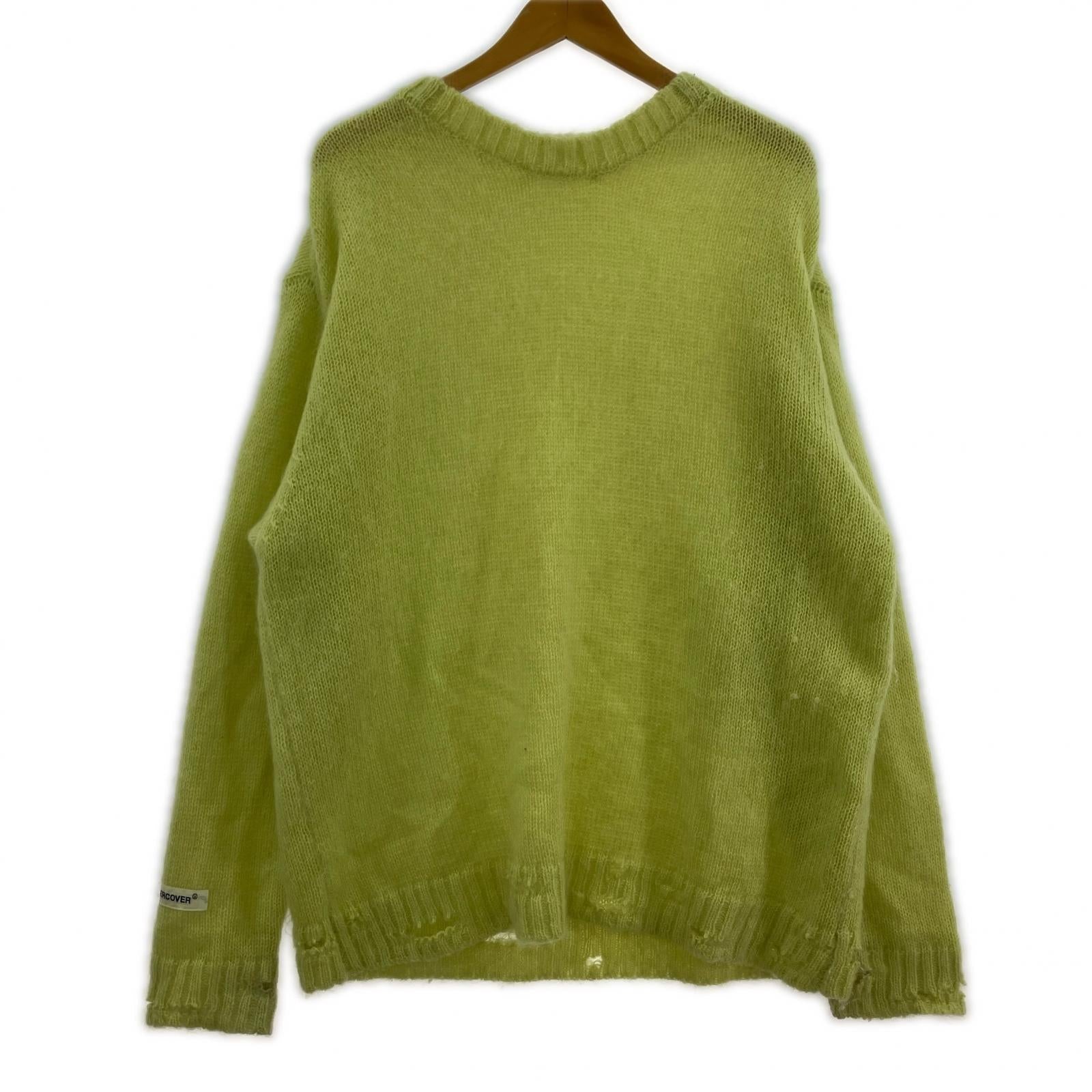 ニット 23aw ダメージ加工 モヘア
