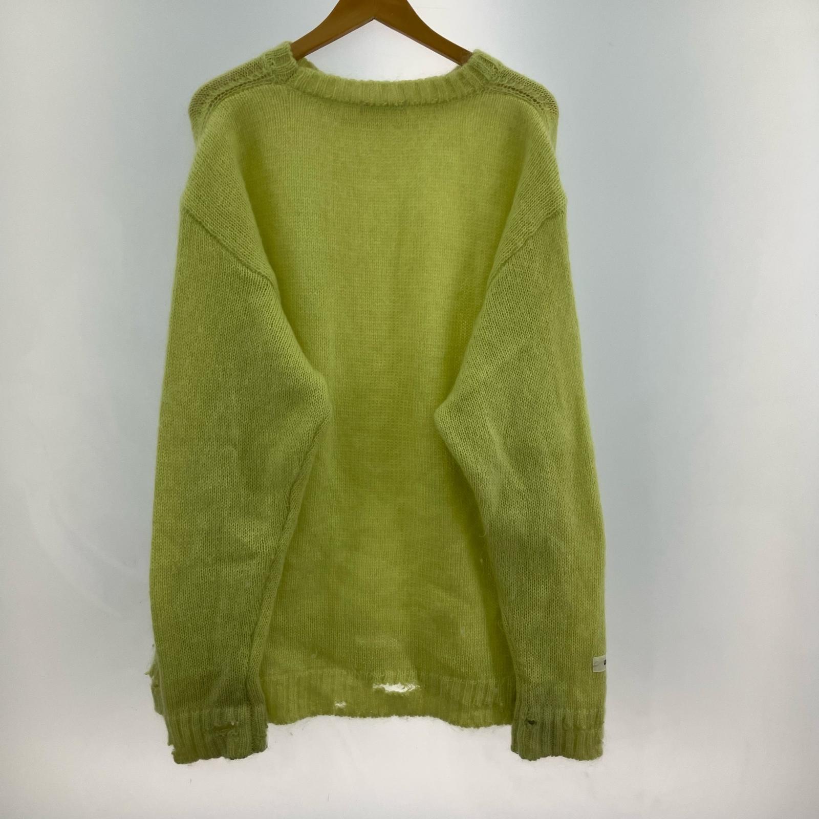 ニット 23aw ダメージ加工 モヘア