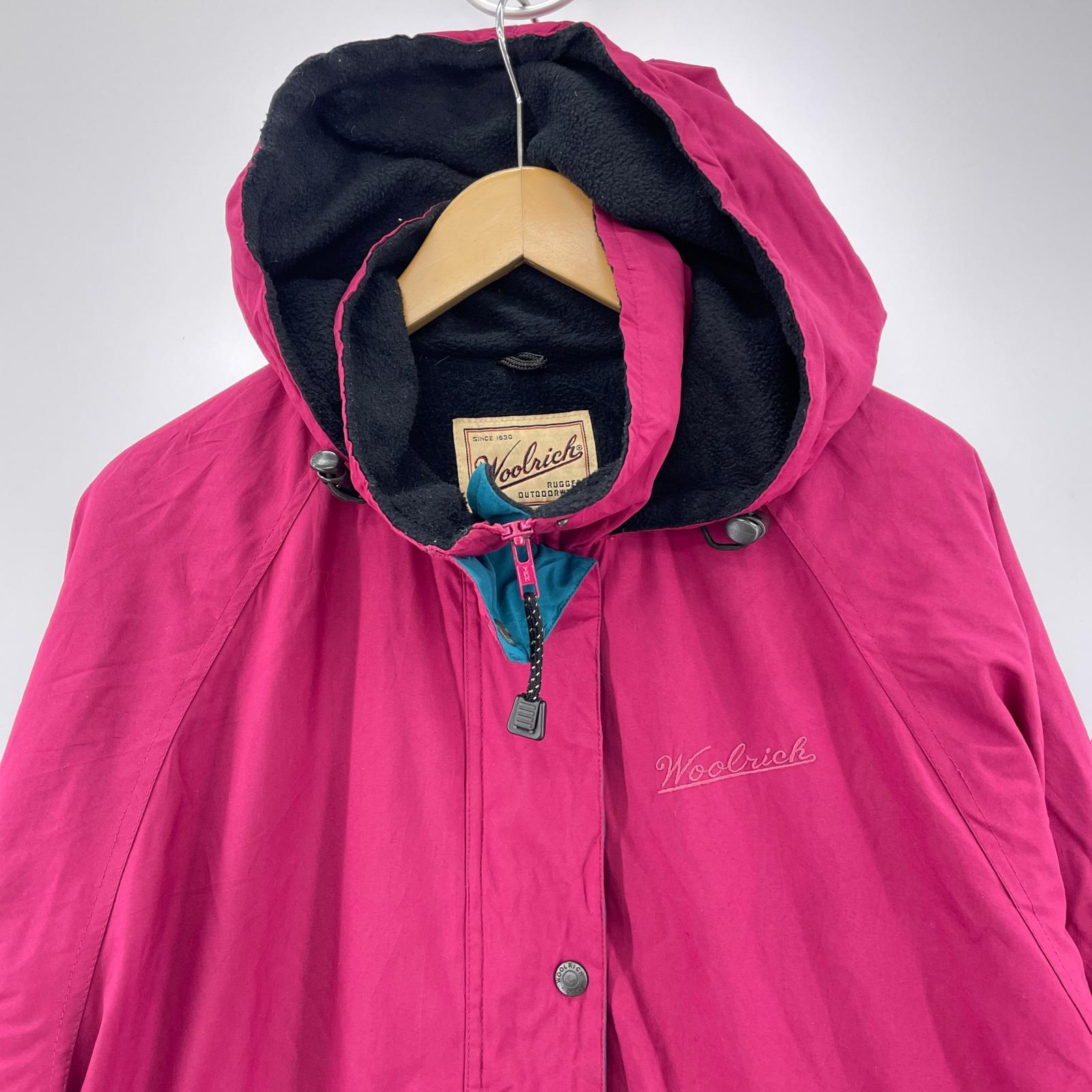 ジャケット ZIP UP MOUNTAION PARKA PINK S ピンク