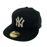 キャップ 59FIFTY Rhinestone Badge BLK ブラック