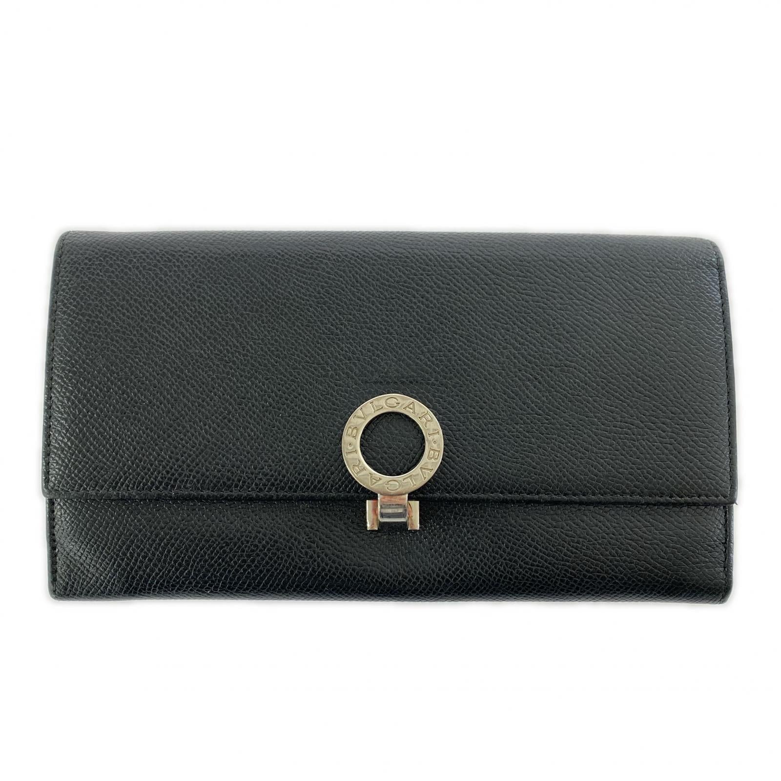 BVLGARI クリップ式長財布