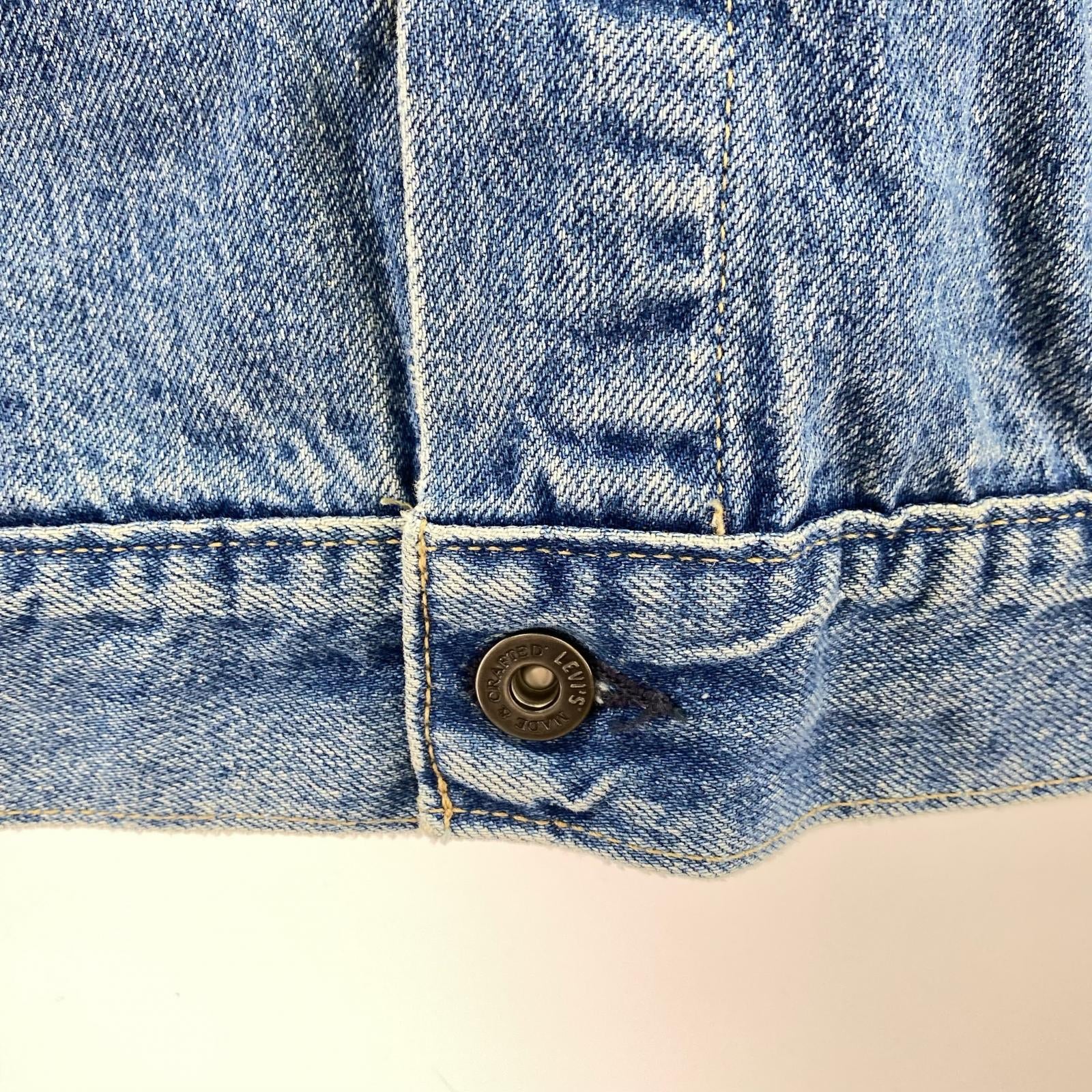 デニムジャケット levi's made&crafted　インディゴ　デニムジャケット S