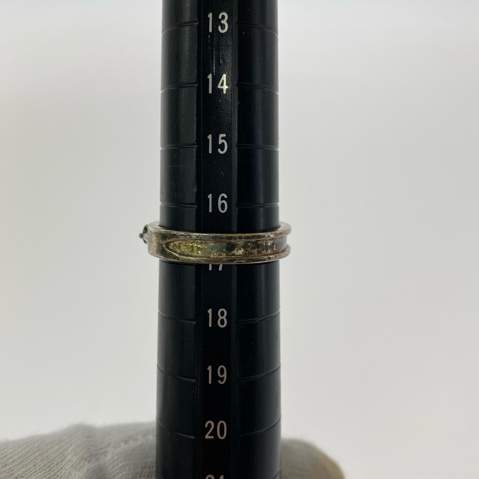 リング・指輪 SAINTS 925 MOLDAVITE シルバー