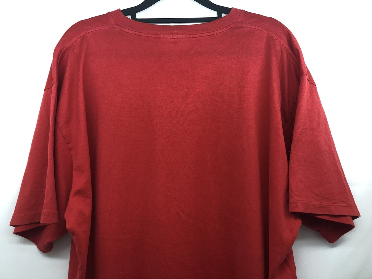 ﾌﾛﾝﾄﾛｺﾞ ﾙｰｽﾞTee L ﾚｯﾄﾞ