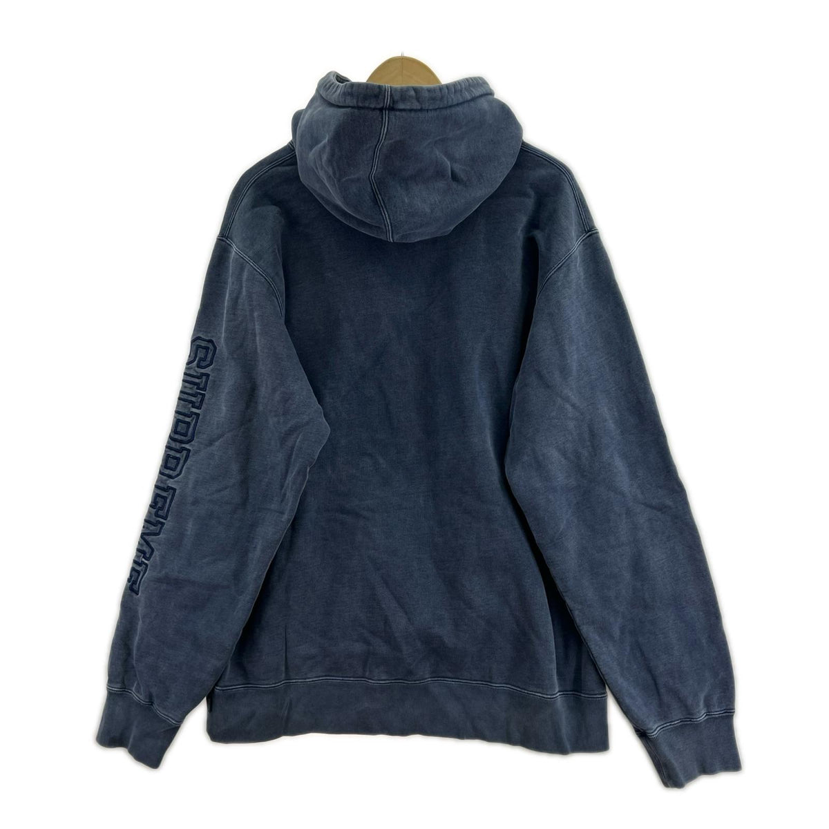 パーカー 19SS OVERDYED HOODED SWEATSHIRT ﾈｲﾋﾞｰ(L) L ネイビー