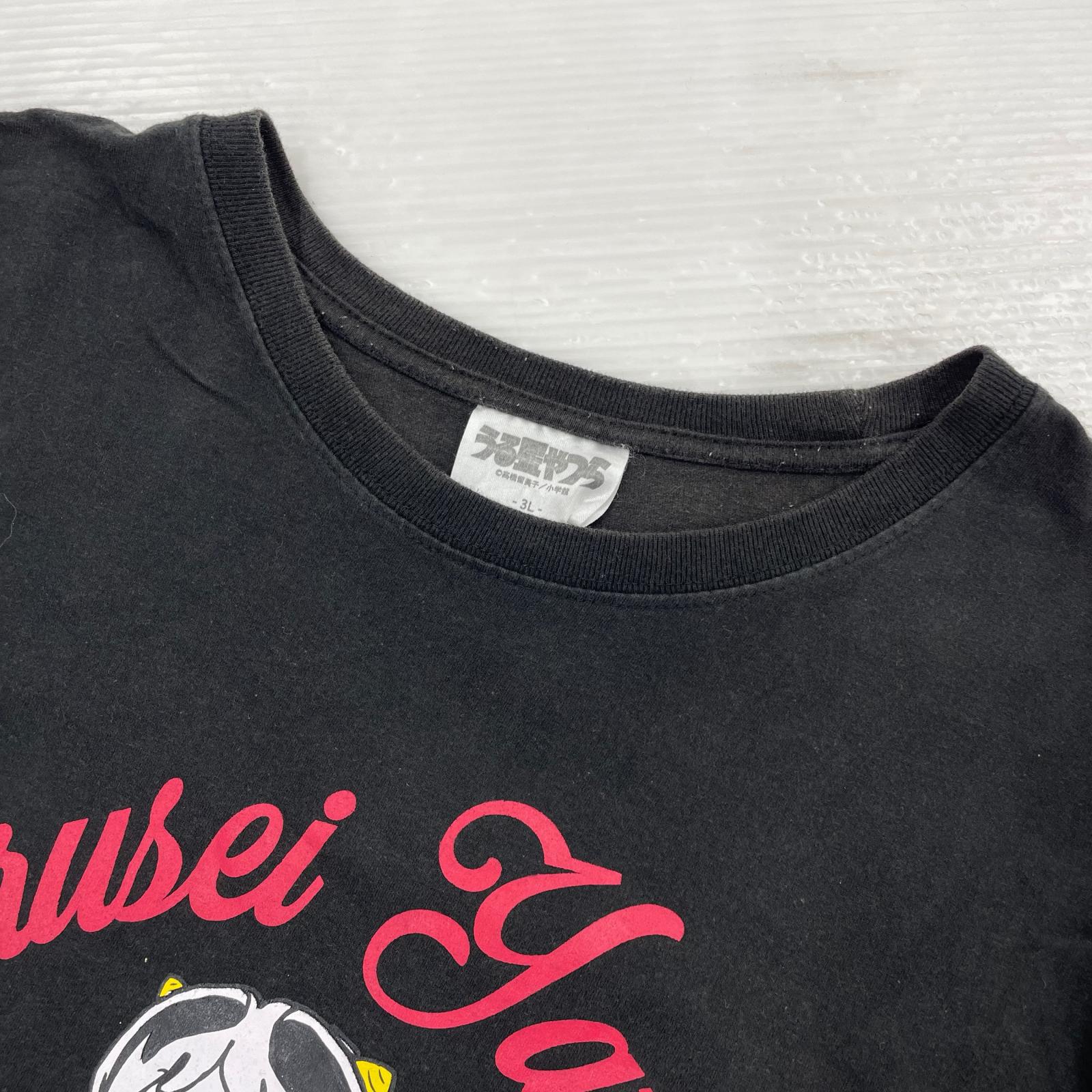 半袖Ｔシャツ うる星やつら　Tシャツ ブラック