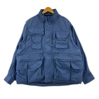 ジャケット TECH 2WAY PERFECT FISHING JACKET S ネイビー