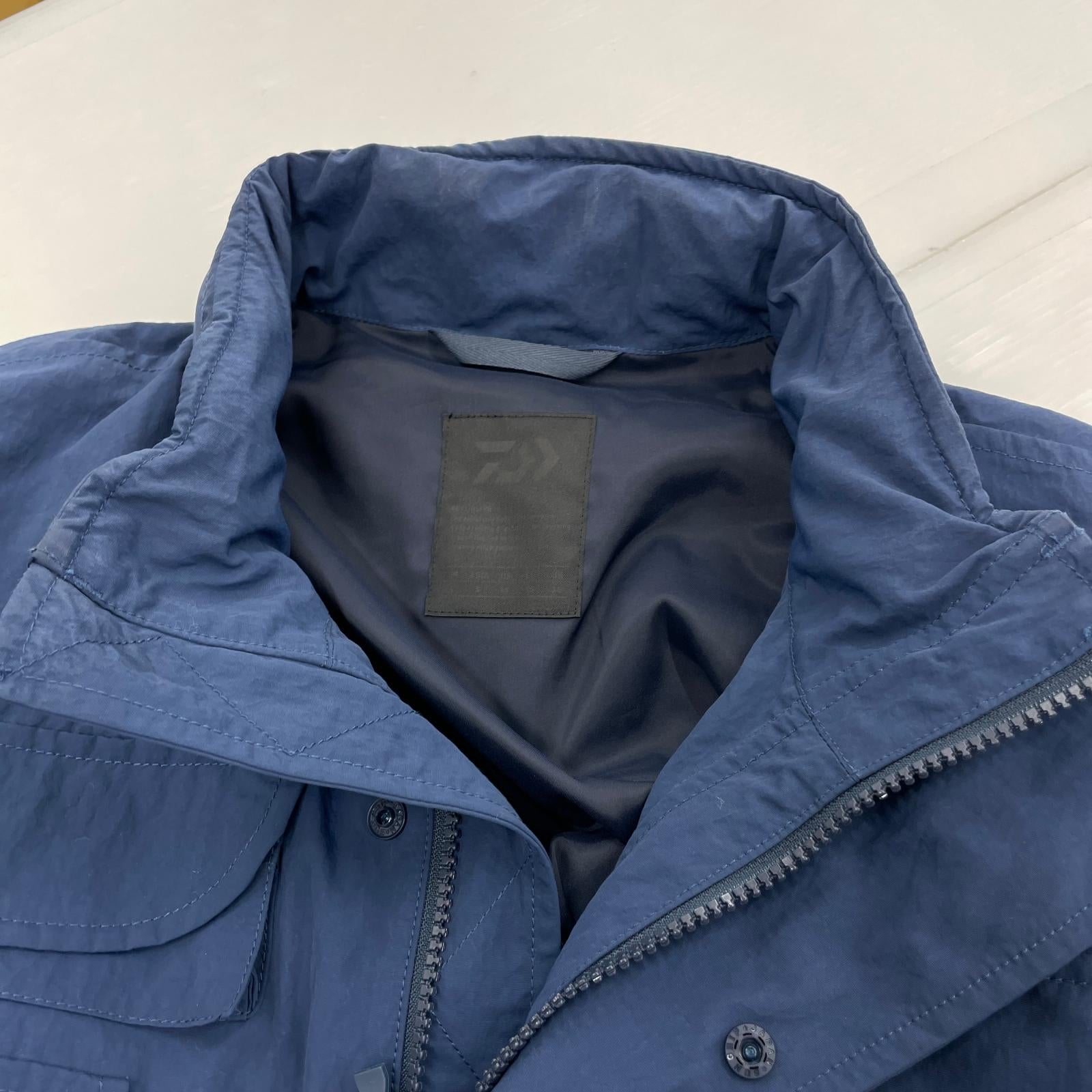 ジャケット TECH 2WAY PERFECT FISHING JACKET S ネイビー