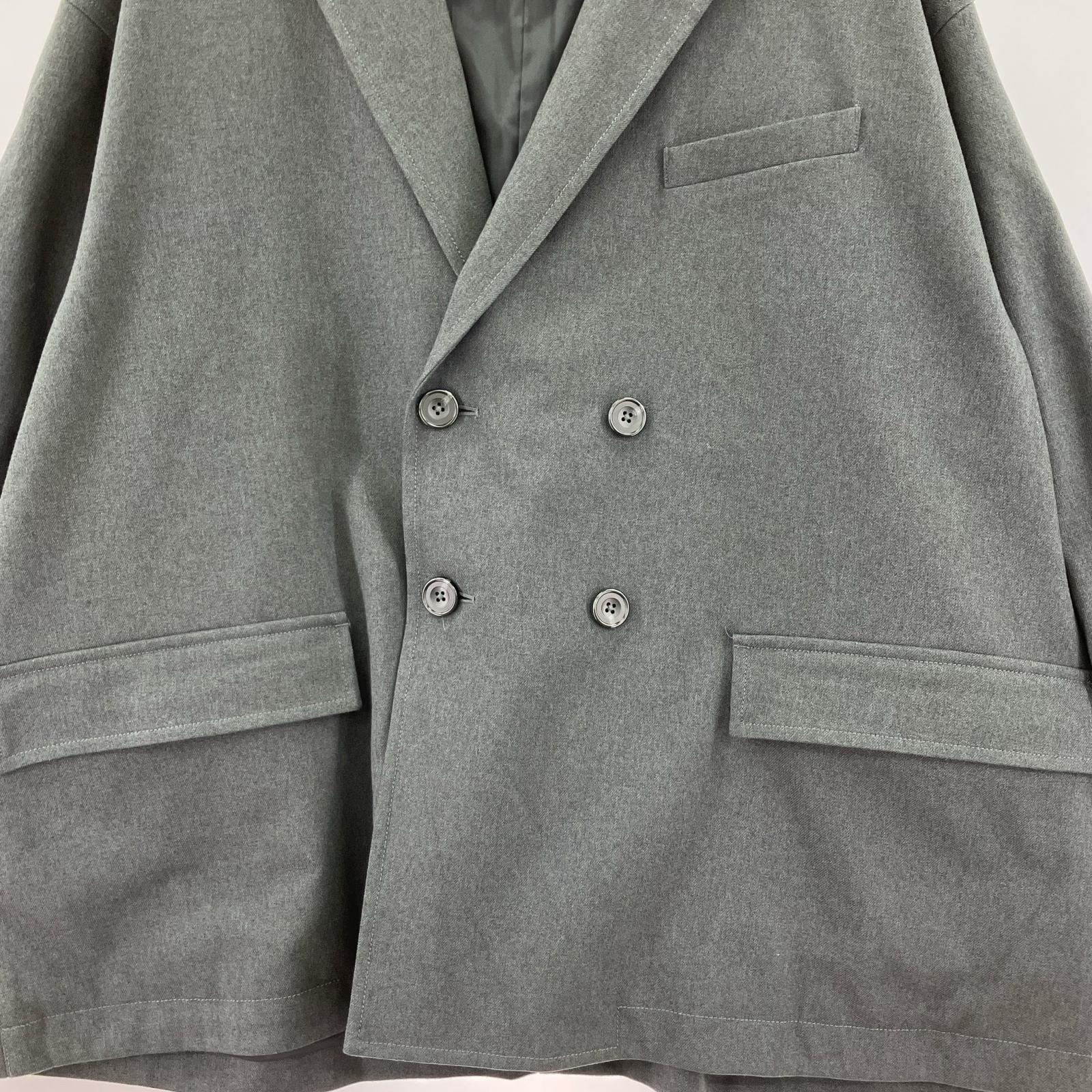 ジャケット TECH DOUBLE-BREASTED JACKET M グレー