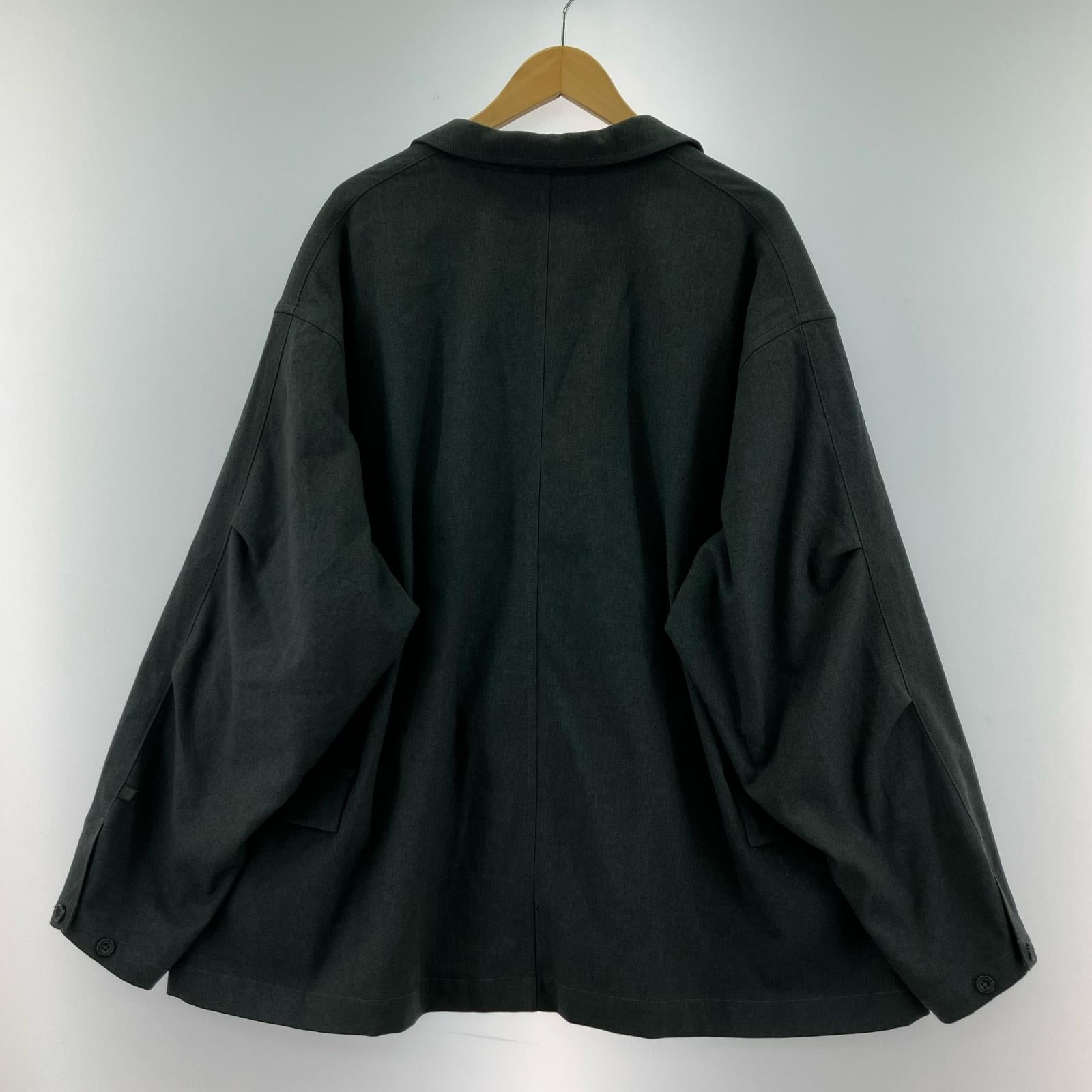 ジャケット TECH DOUBLE-BREASTED JACKET M グレー