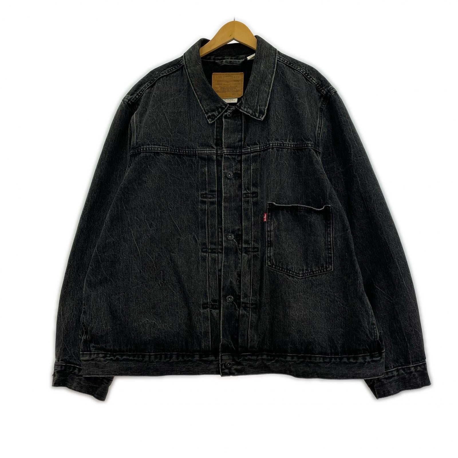 デニムジャケット EDIFICE 別注 30th TYPE 1 JACKET (XXL) ブラック