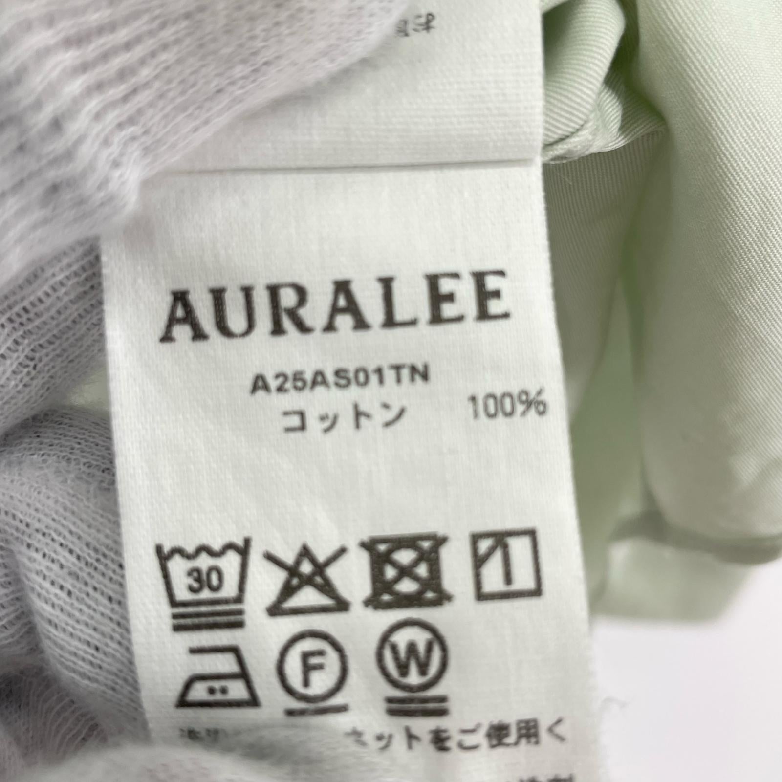 長袖シャツ WASHED FINX TWILL SHIRT 3 グリーン
