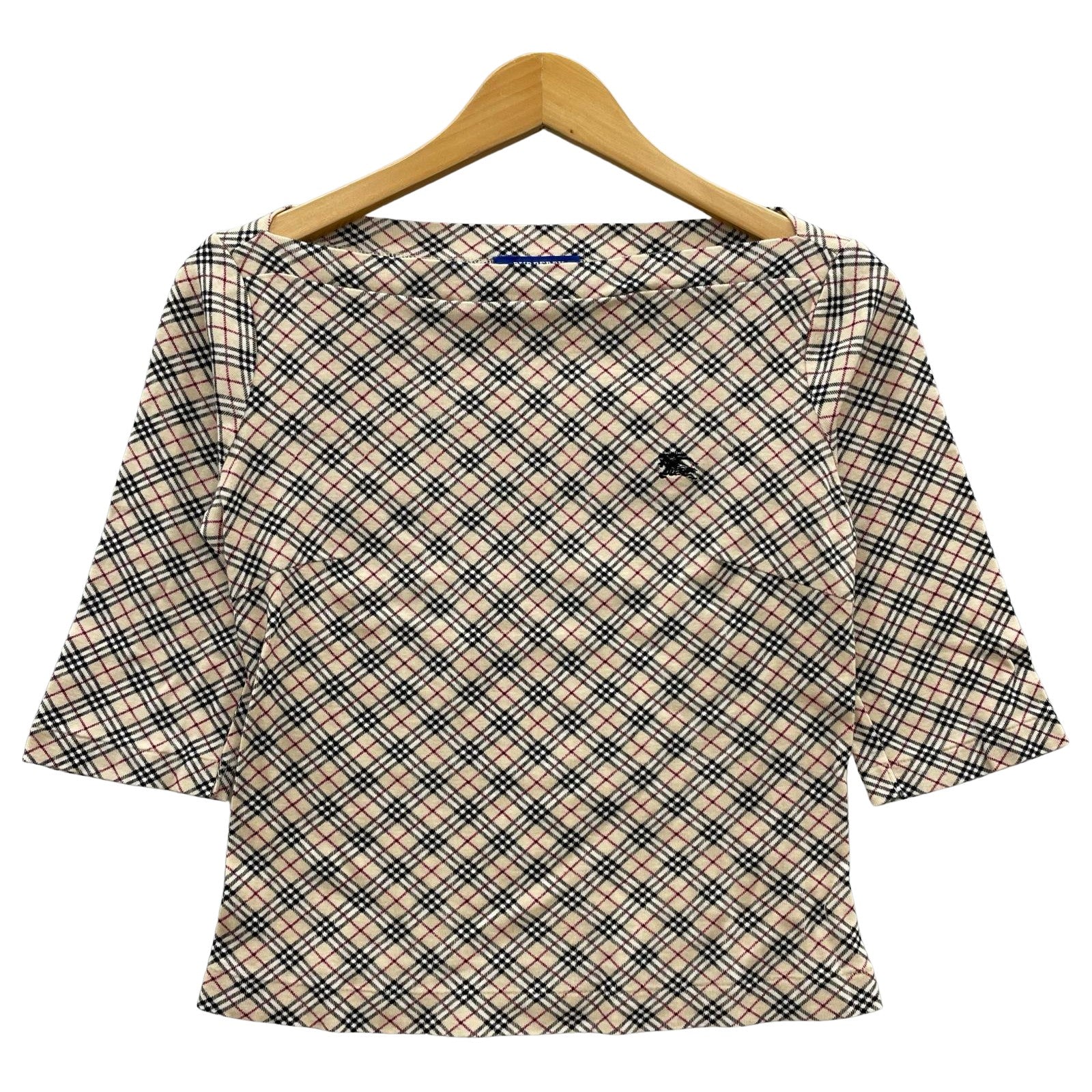 長袖Ｔシャツ BURBERRY LONDON BLUE LABEL FA501-294 M ベージュ