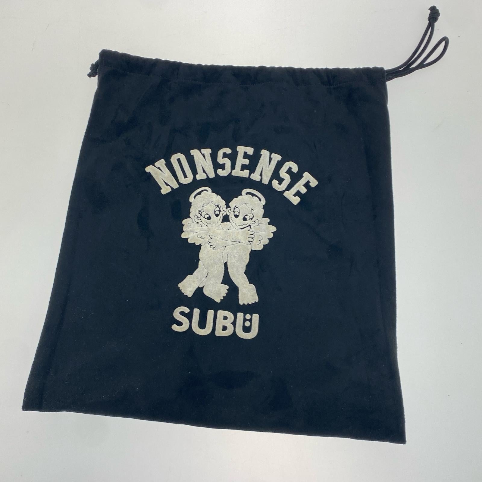 サンダル SUBU TAPPEI NONSENSE College SANDAL 黒 ブラック