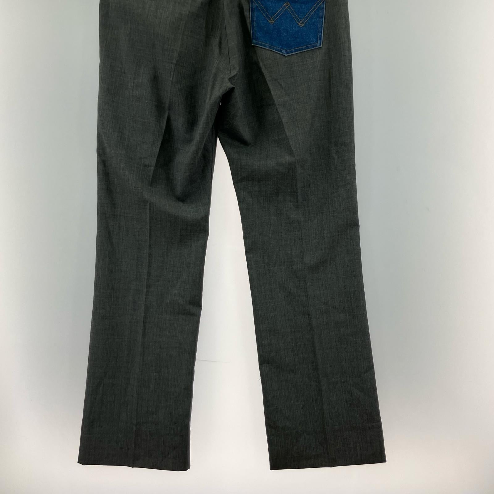 パンツ Wrangler コンビネーションスラックス L グレー