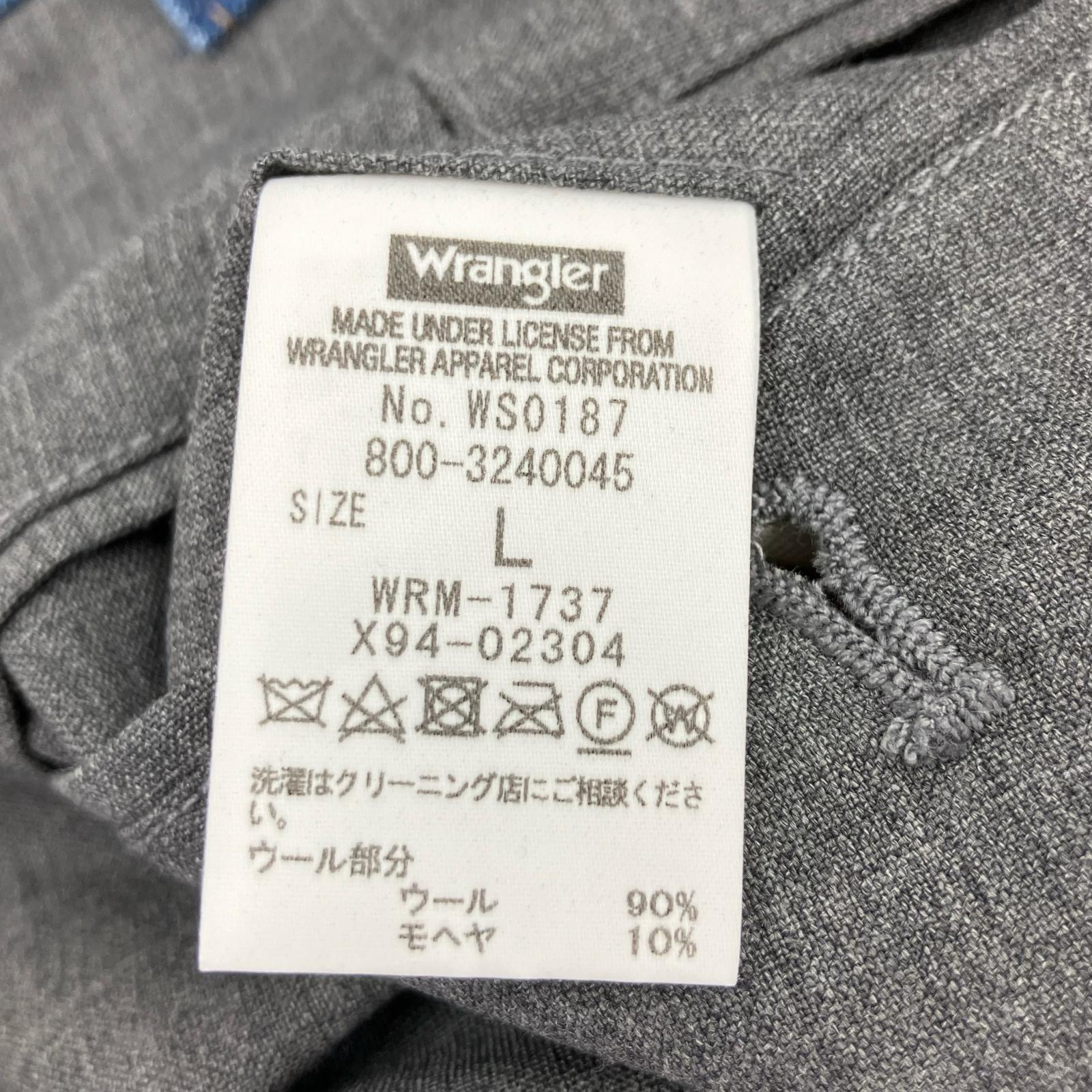 パンツ Wrangler コンビネーションスラックス L グレー