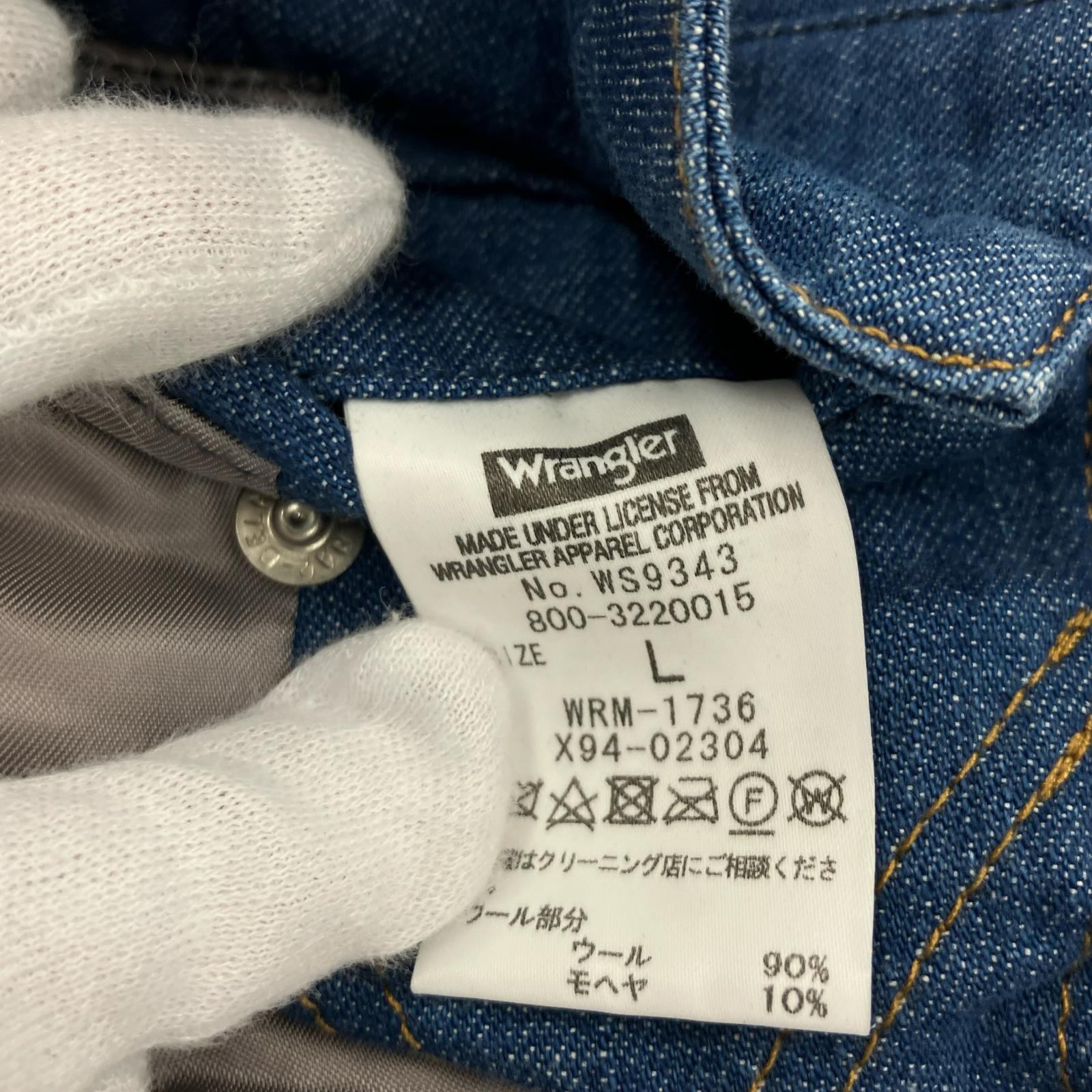 テーラードジャケット Wrangler コンビネーションジャケット L L