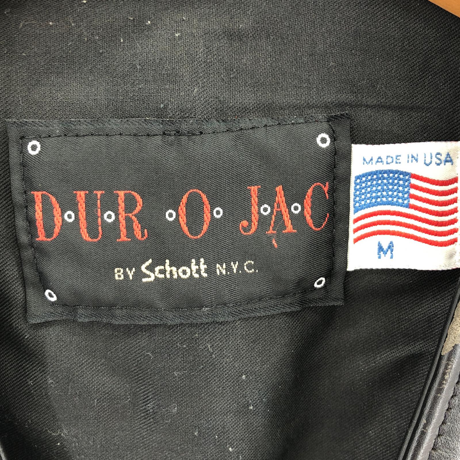 長袖シャツ DUROJAC レザーベスト ブラック M ブラック