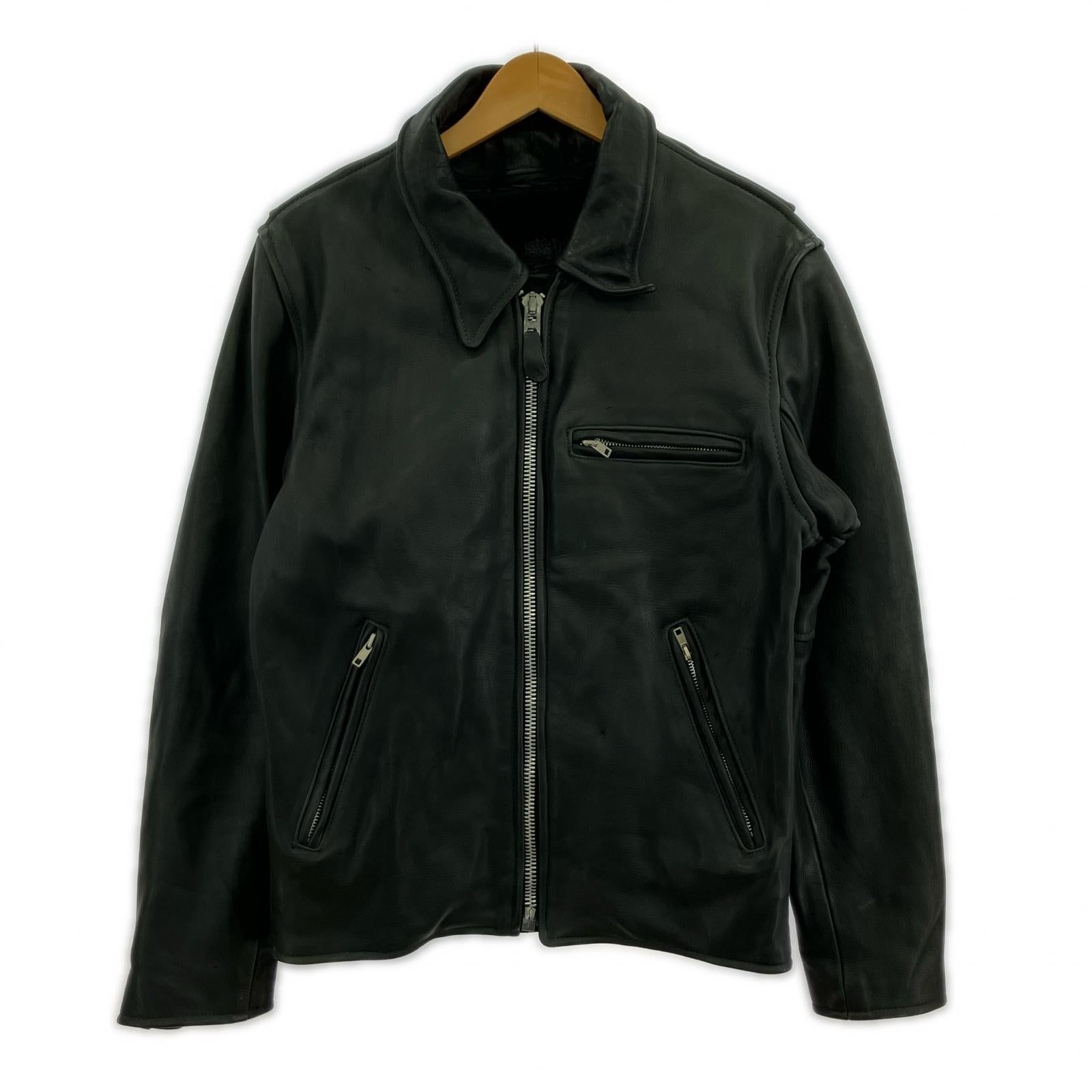 ジャケット BRANDED GARMENTS レザージャケット 40 ブラック