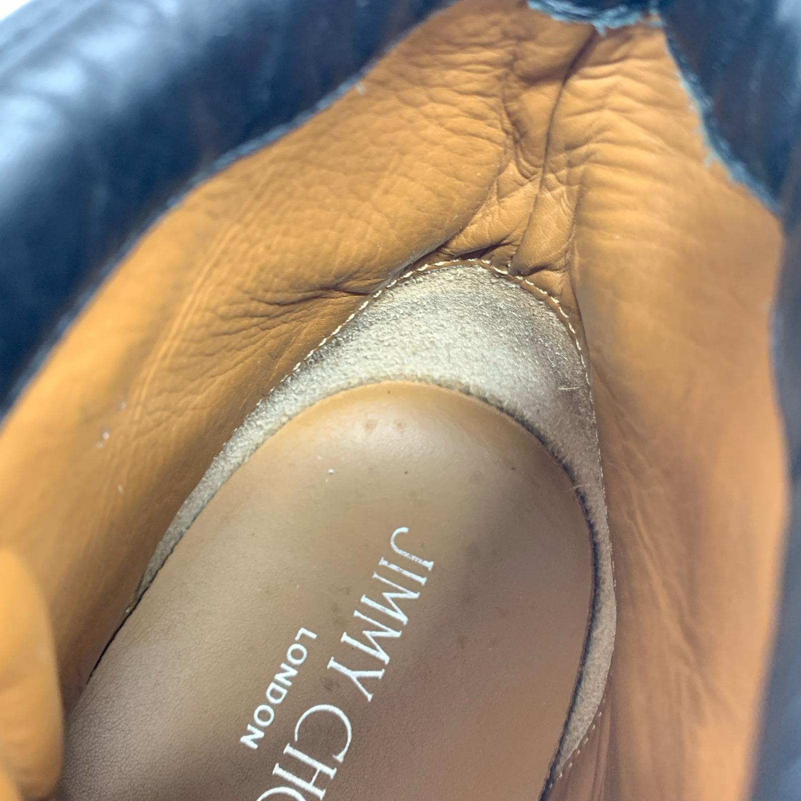 JIMMY CHOO スタッズスニーカー 40 ブラック