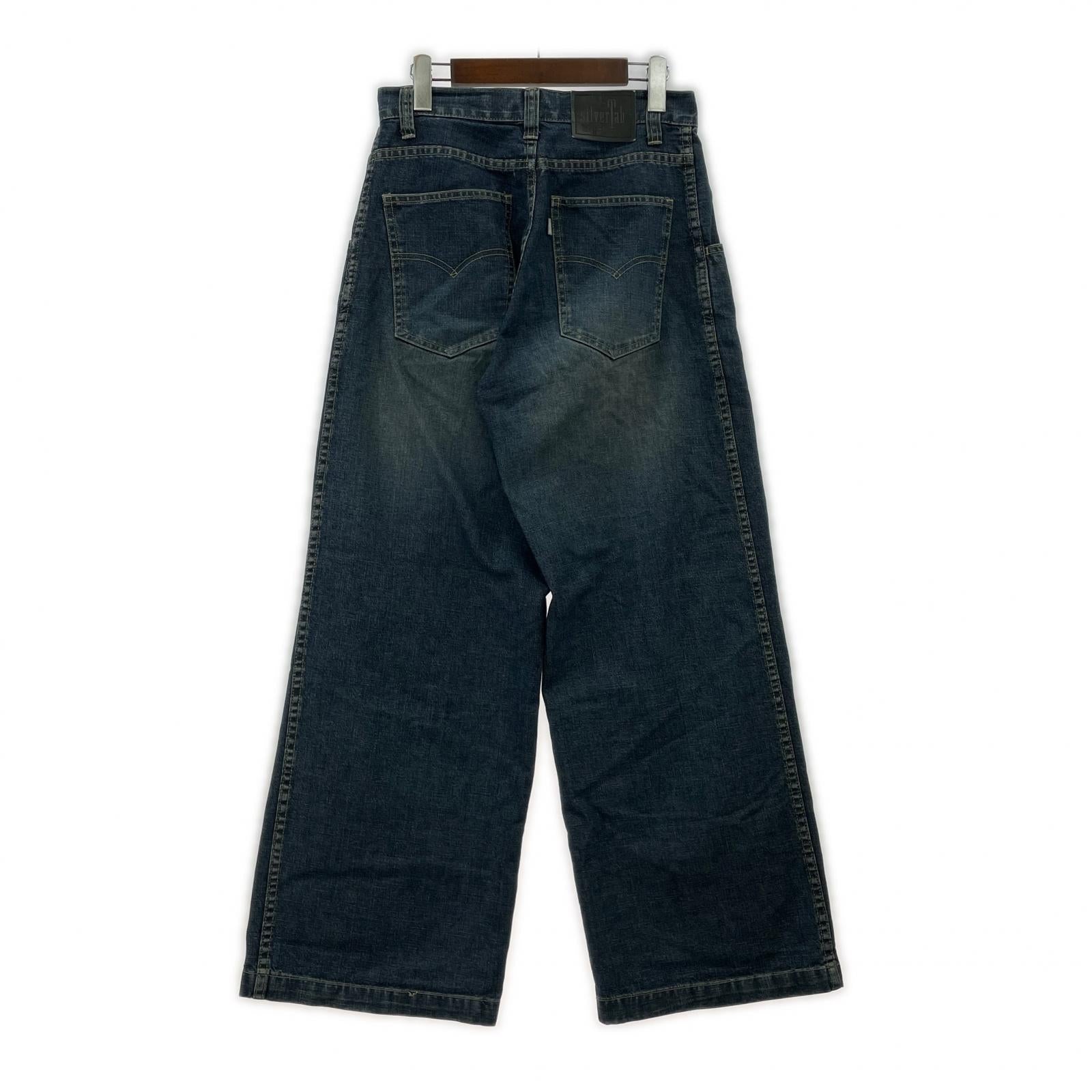 デニムパンツ Levi's silvertab massive バギーデニムパンツ ネイビー