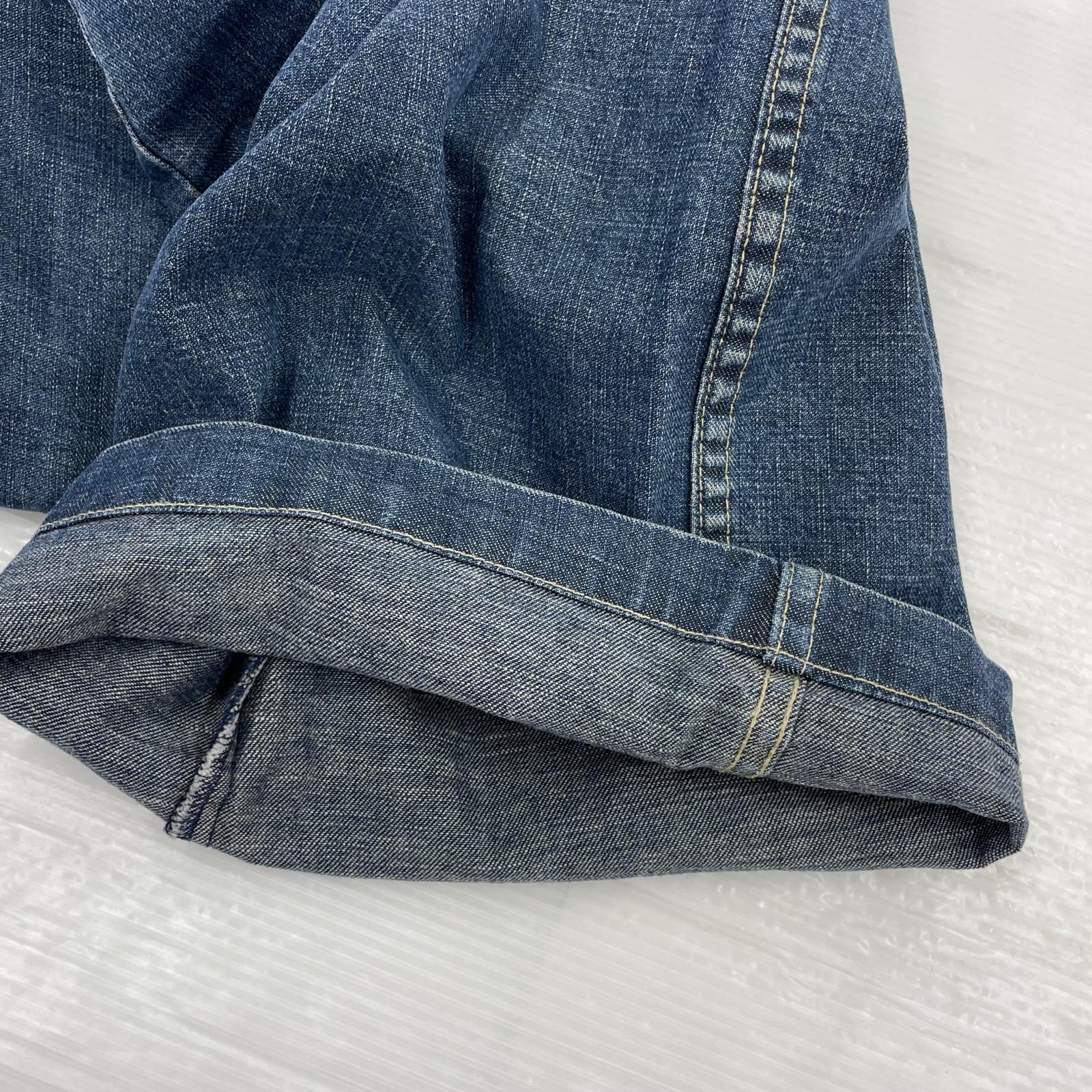 デニムパンツ Levi's silvertab massive バギーデニムパンツ ネイビー