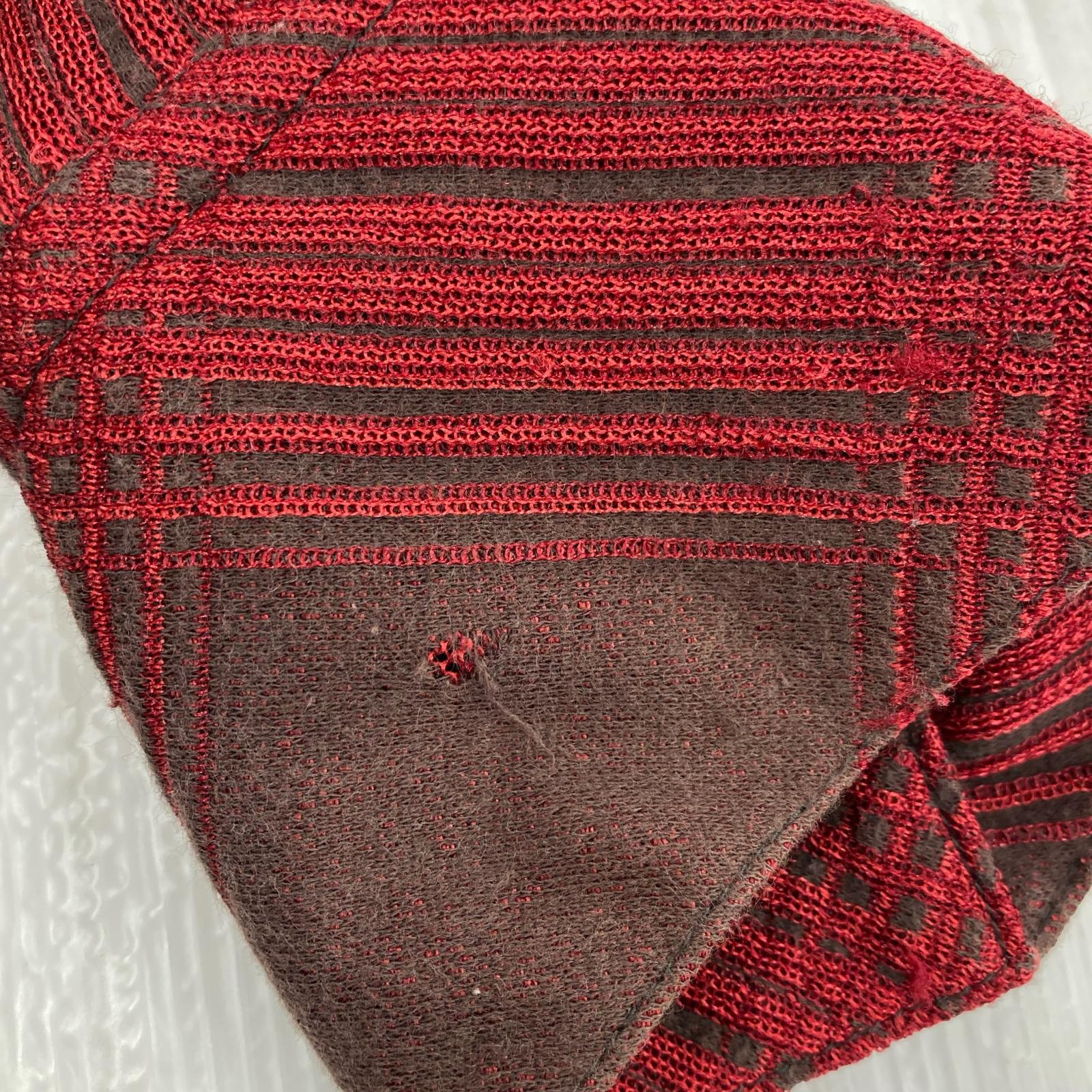 長袖シャツ kiryuyrik ウエスタンチェックシャツ M レッド M レッド