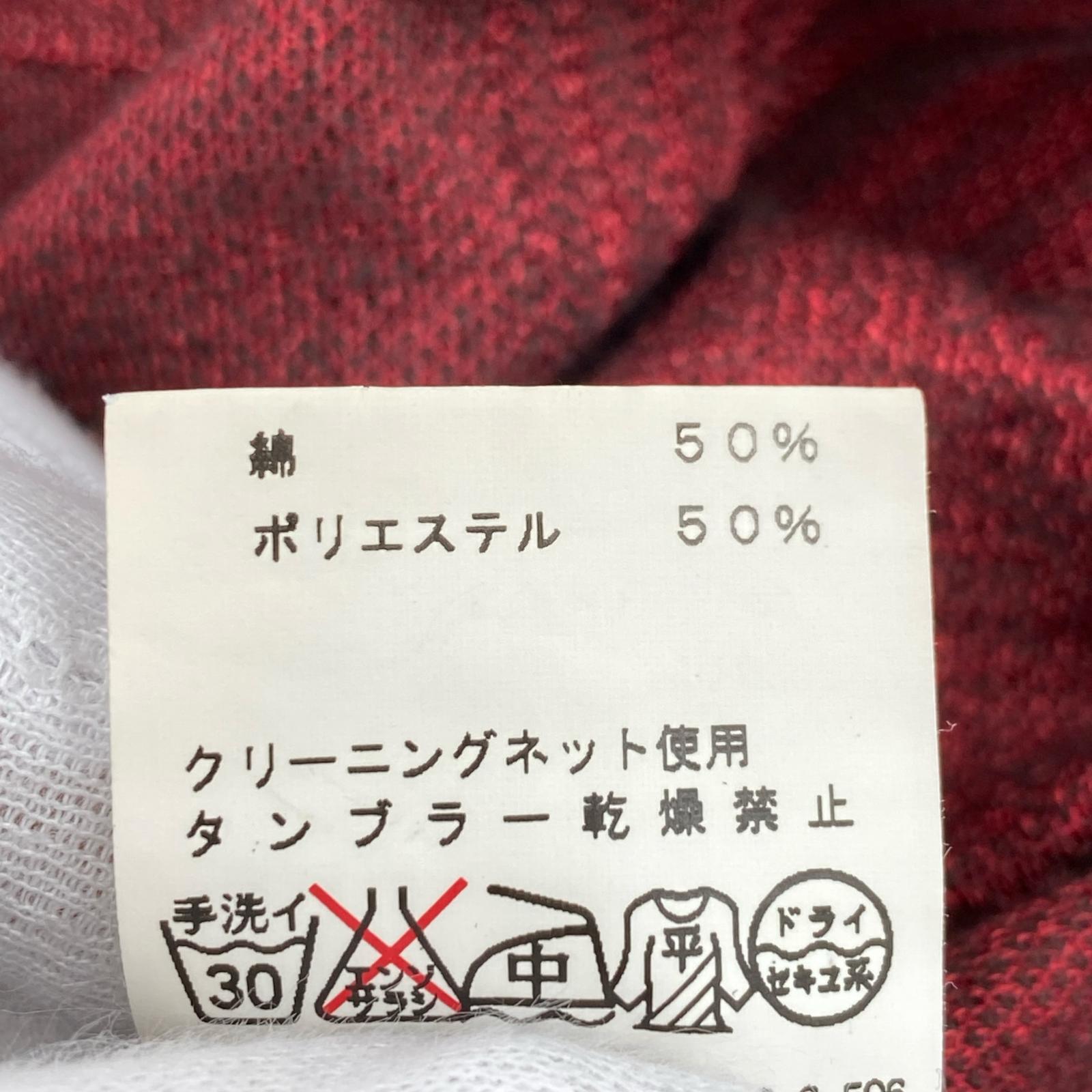 長袖シャツ kiryuyrik ウエスタンチェックシャツ M レッド M レッド