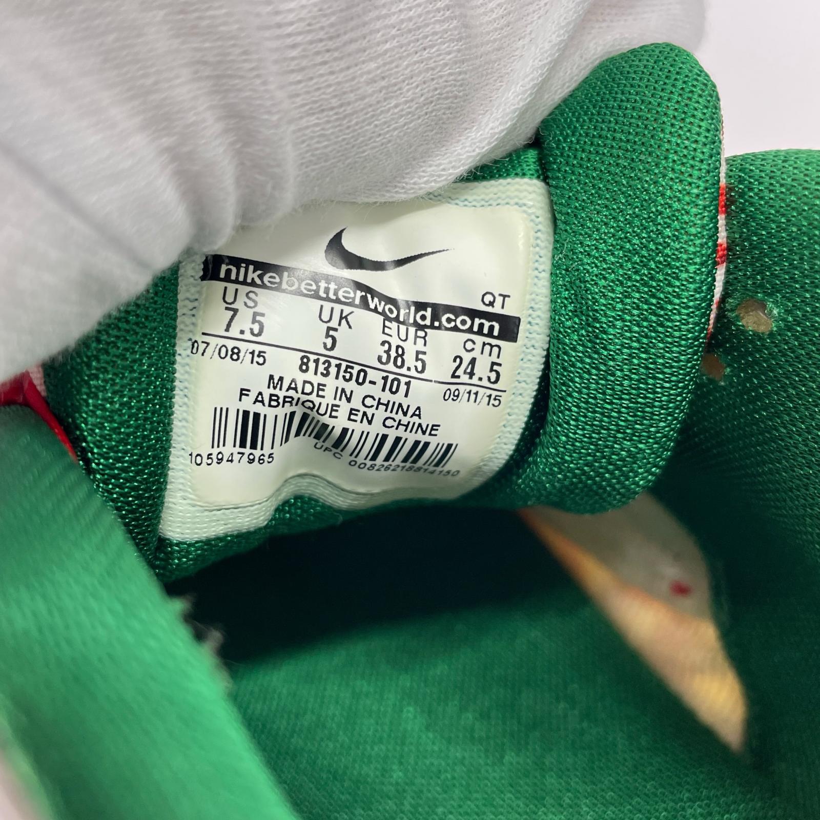 スニーカー WMNS AIR MAX 90 QS クリスマスカラー (24.5cm) 24.5cm (US6 1/2 UK6 EU39) レッド