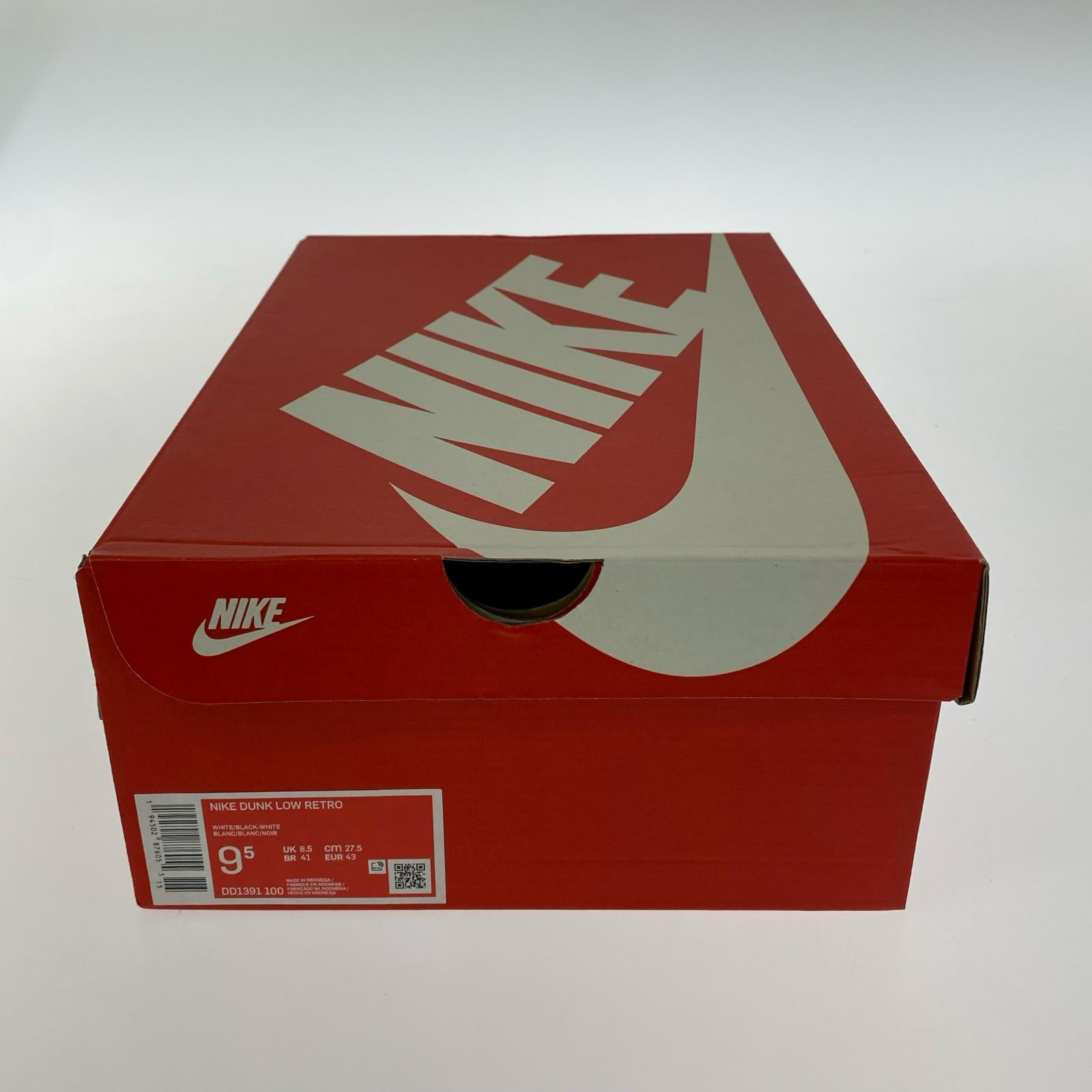 スニーカー Dunk Low Retro "Panda/White/Black" 27.5 27.5cm (US9 1/2 UK9 EU45)