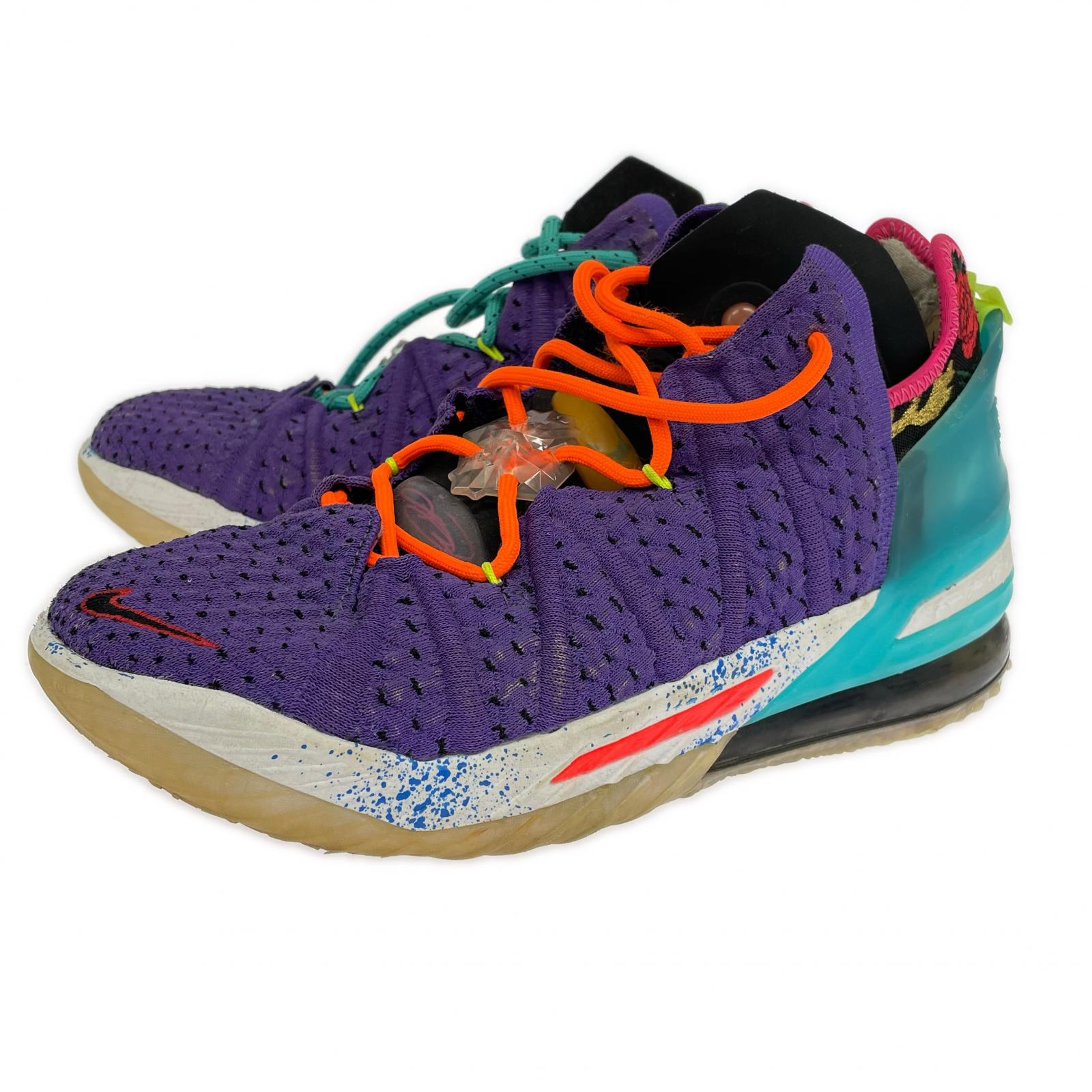 スニーカー LEBRON XVIII Psychic Purple 28cm (US10 UK9 1/2 EU46) マルチカラー