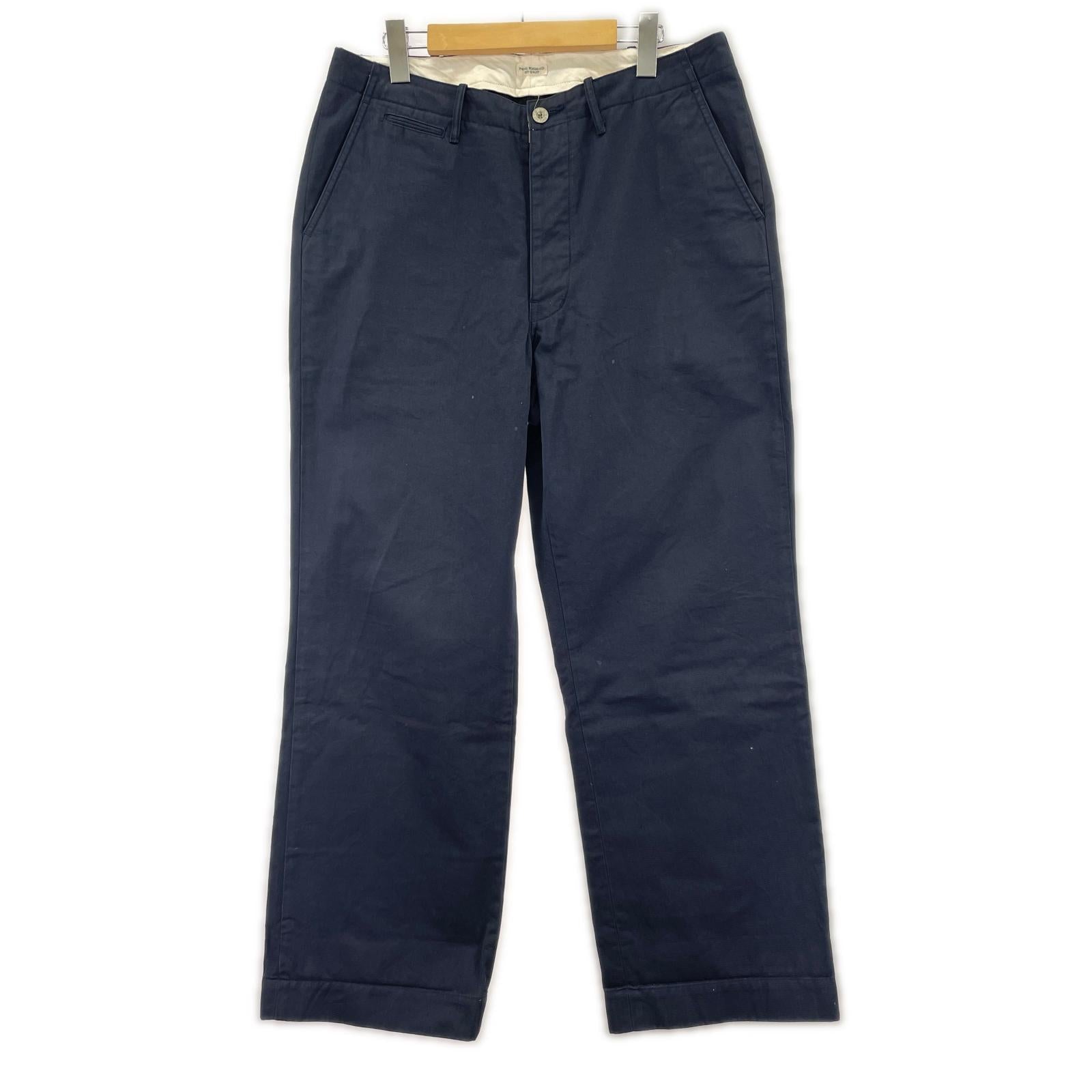 パンツ phigvel makers & co　チノパンツ 3 ネイビー