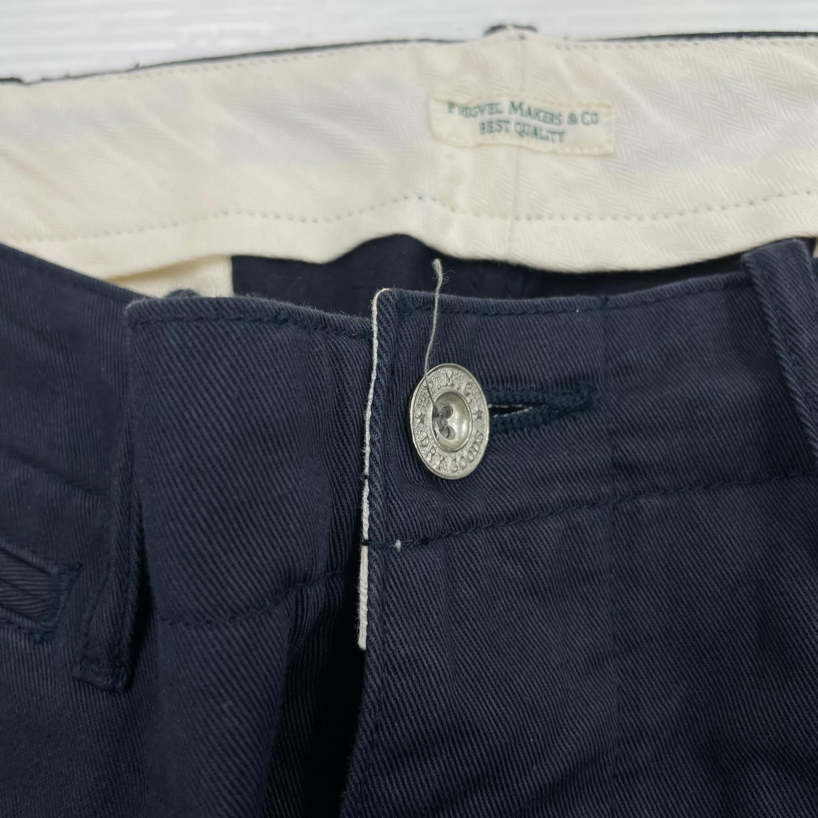 パンツ phigvel makers & co　チノパンツ 3 ネイビー