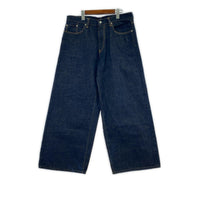 デニムパンツ TATTOO STUDIO YAMADA WIDE STRAIGHT ブルー