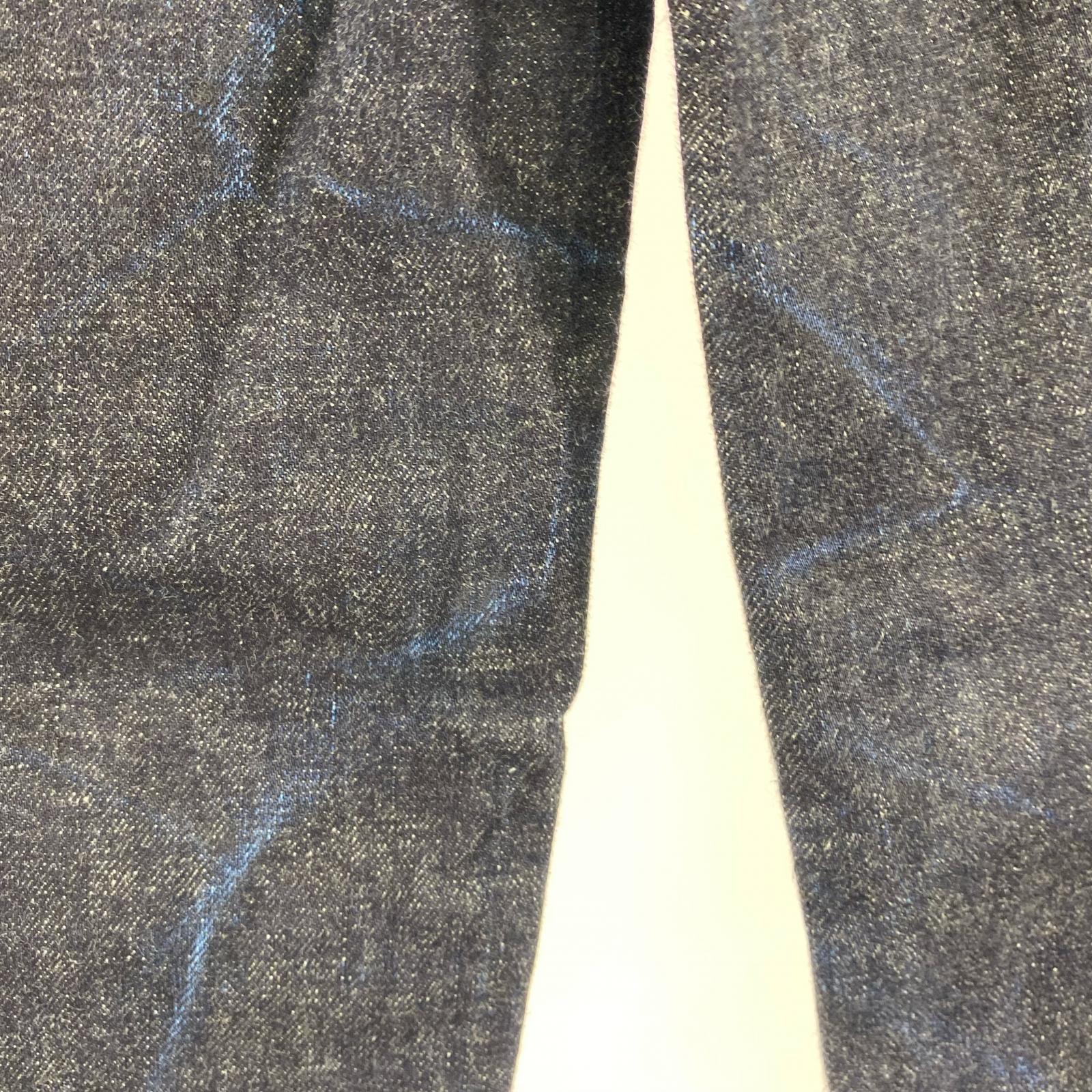 デニムパンツ TATTOO STUDIO YAMADA WIDE STRAIGHT ブルー