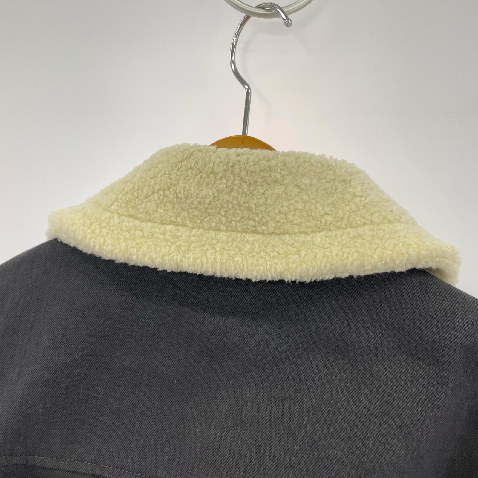 ジャケット MINE DENIM ボアジャケット　黒 2 ブラック