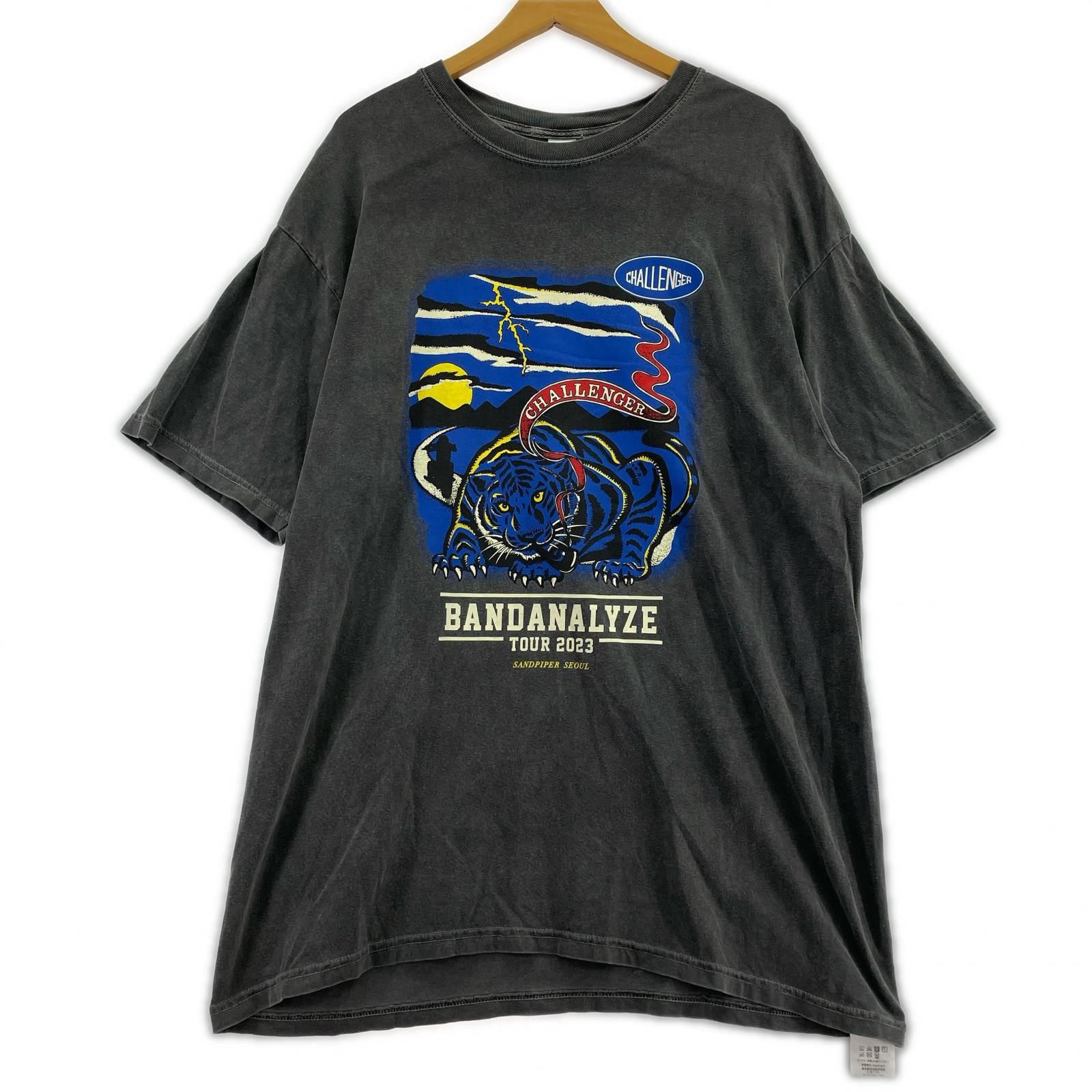 半袖Ｔシャツ BANDANALYZE TOUR　Tシャツ グレー