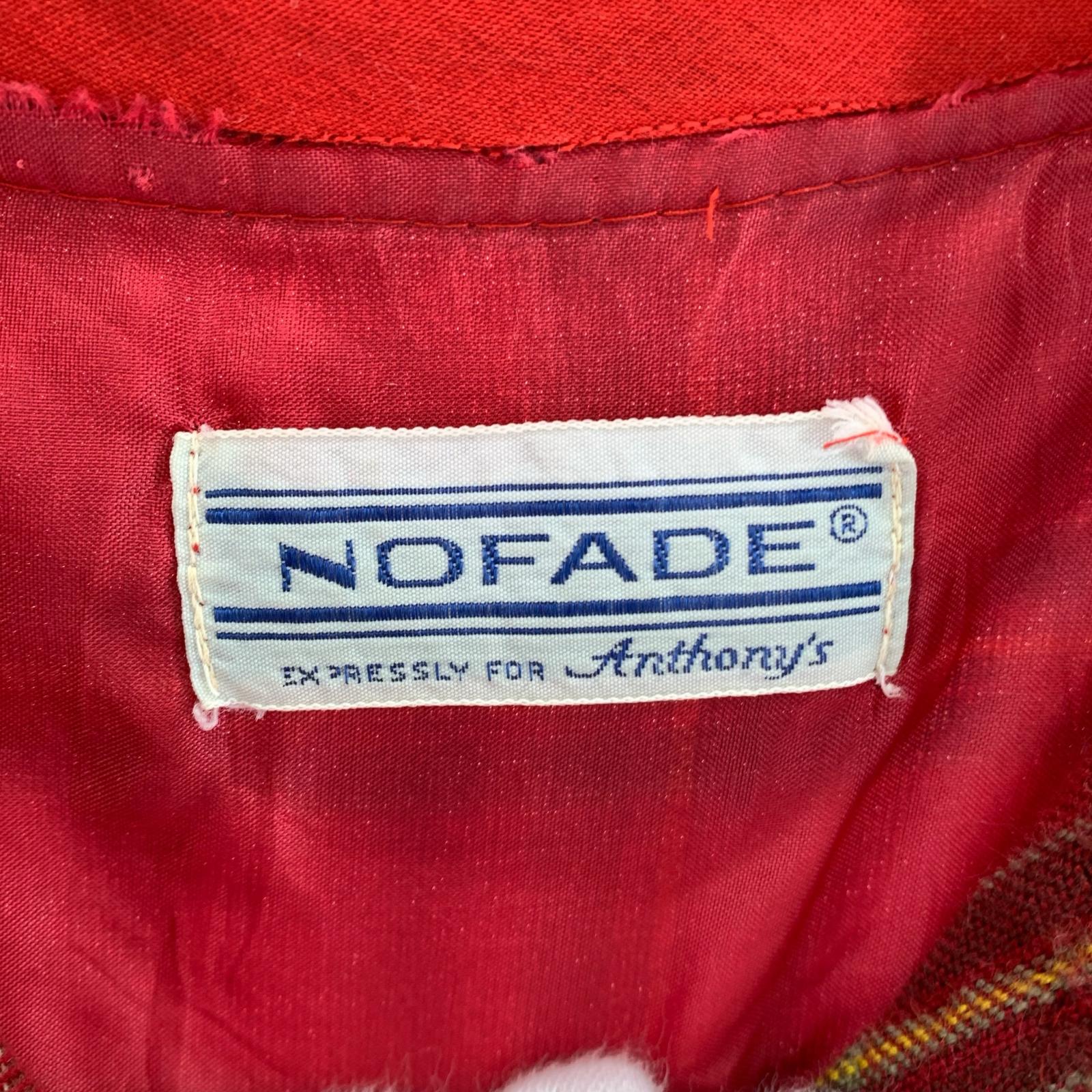 長袖シャツ NOFADE チェック/レッド レッド