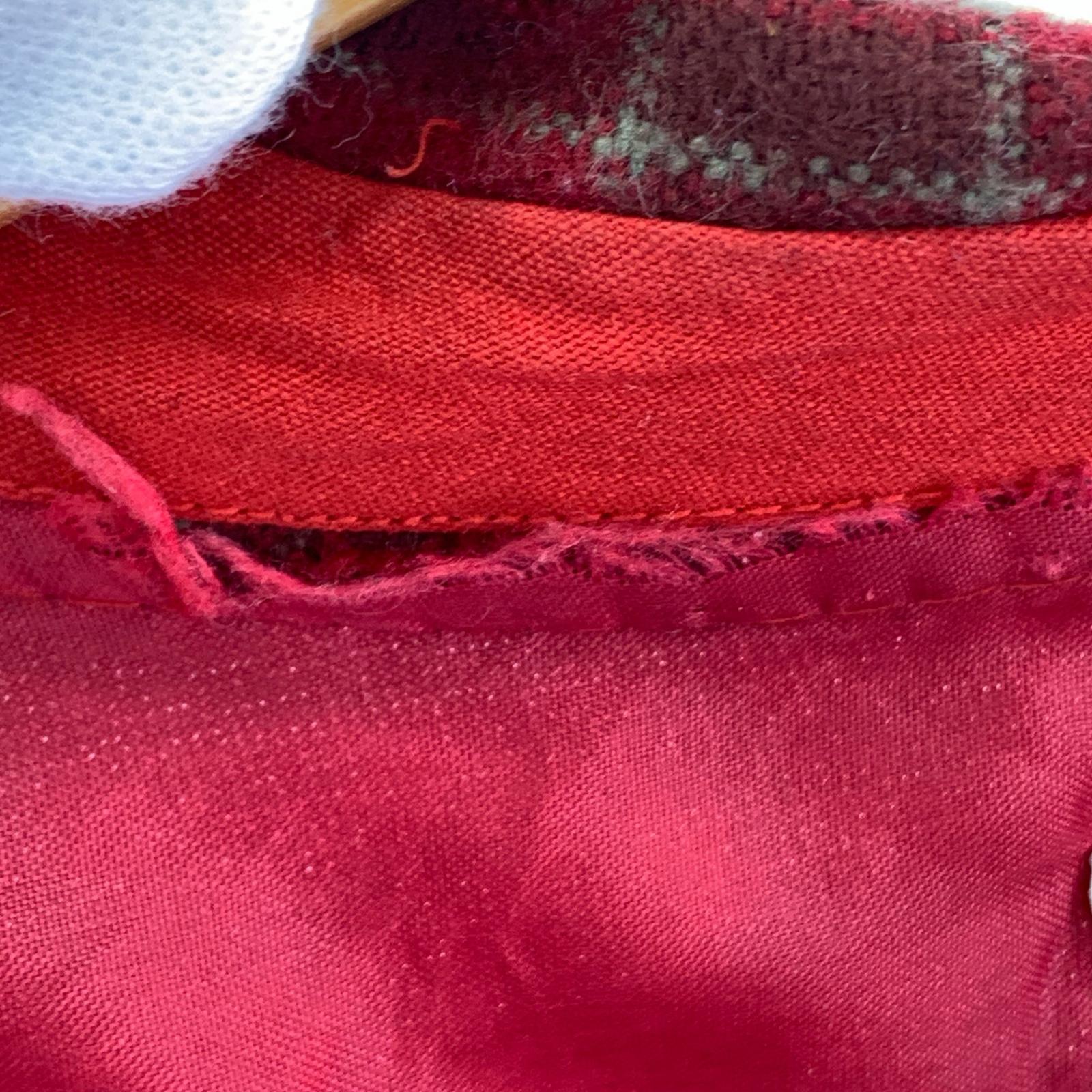 長袖シャツ NOFADE チェック/レッド レッド