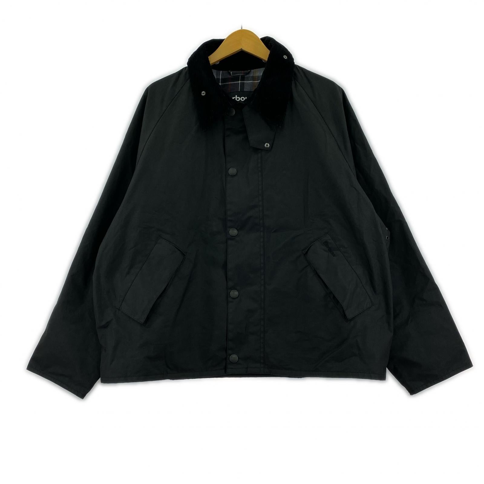ジャケット Barbour TRANSPORT ワックス ショート ジャケット 38 ブラック 38 ブラック