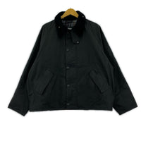 ジャケット Barbour TRANSPORT ワックス ショート ジャケット 38 ブラック 38 ブラック