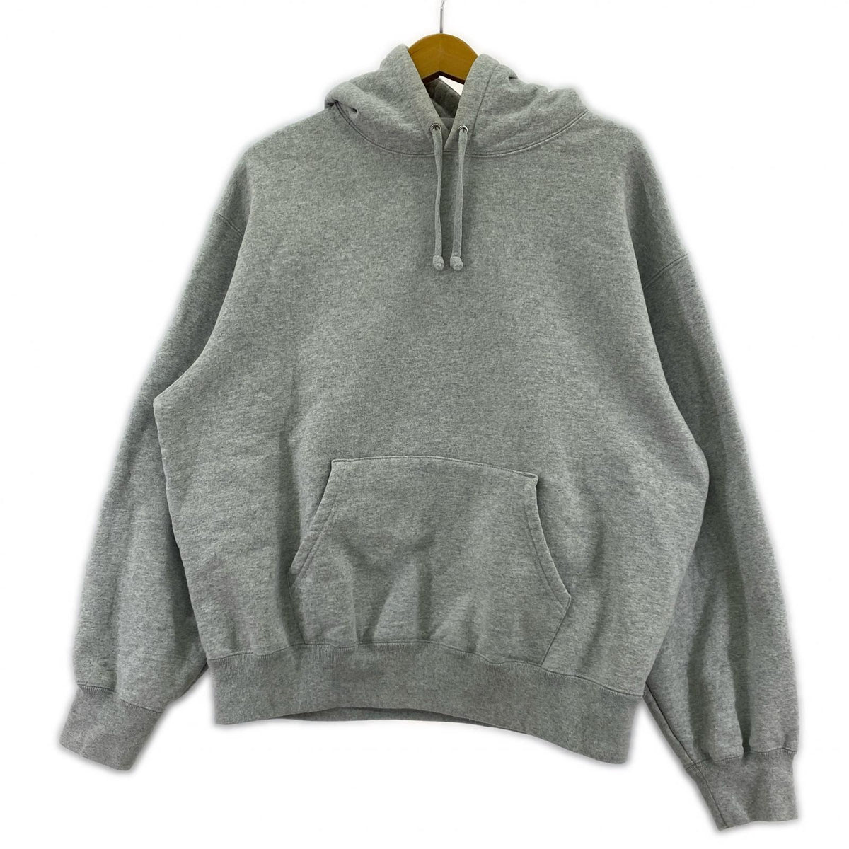 パーカー Supreme satin applique hooded sweatshirt S ｸﾞﾚｰ S グレー
