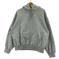 パーカー Supreme satin applique hooded sweatshirt S グレー S グレー